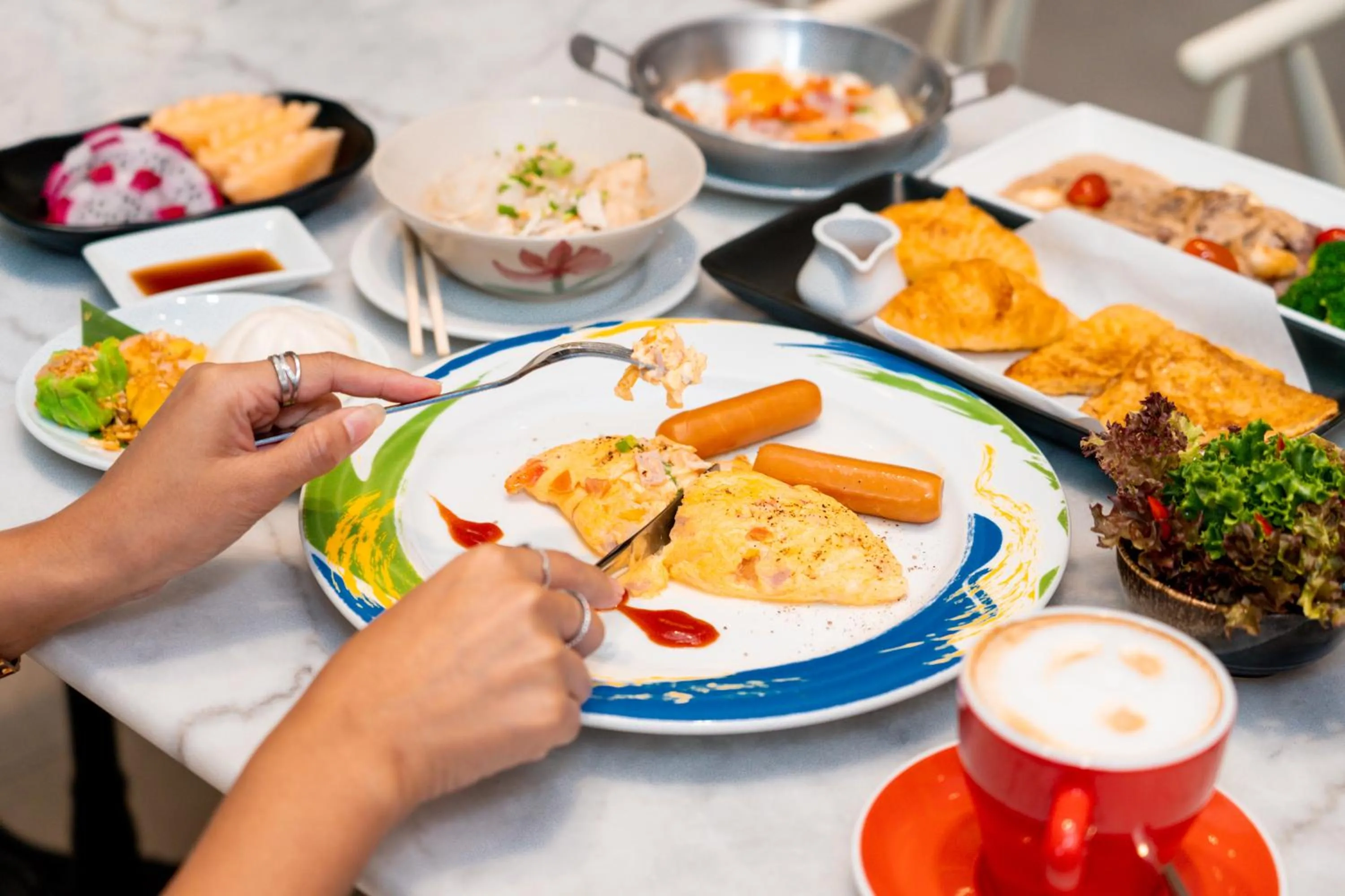 Breakfast in Amanta Hotel & Residence Ratchada