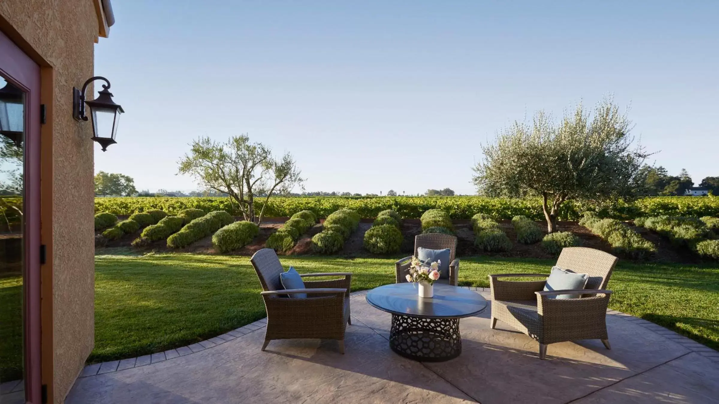 Patio in Vintners Resort