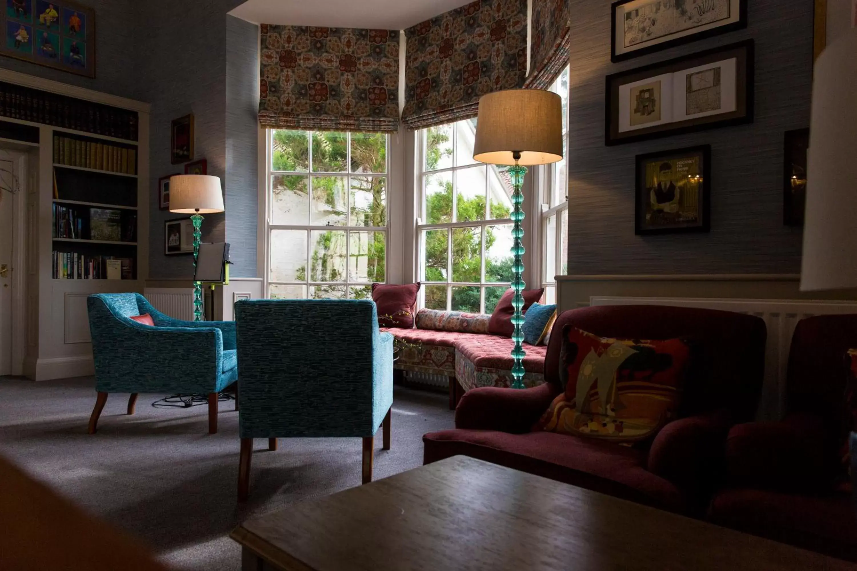 Library, Seating Area in Tickton Grange Hotel