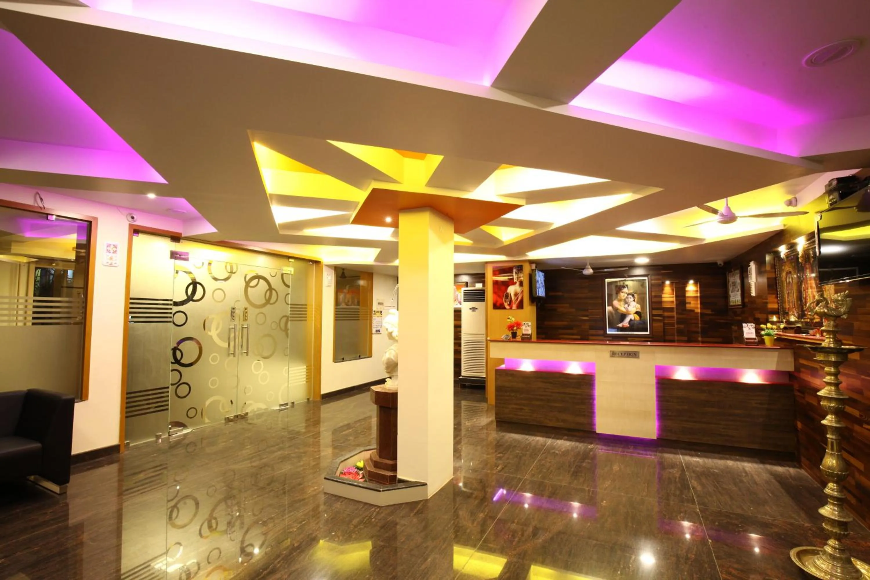 Lobby or reception in Hotel Lotus