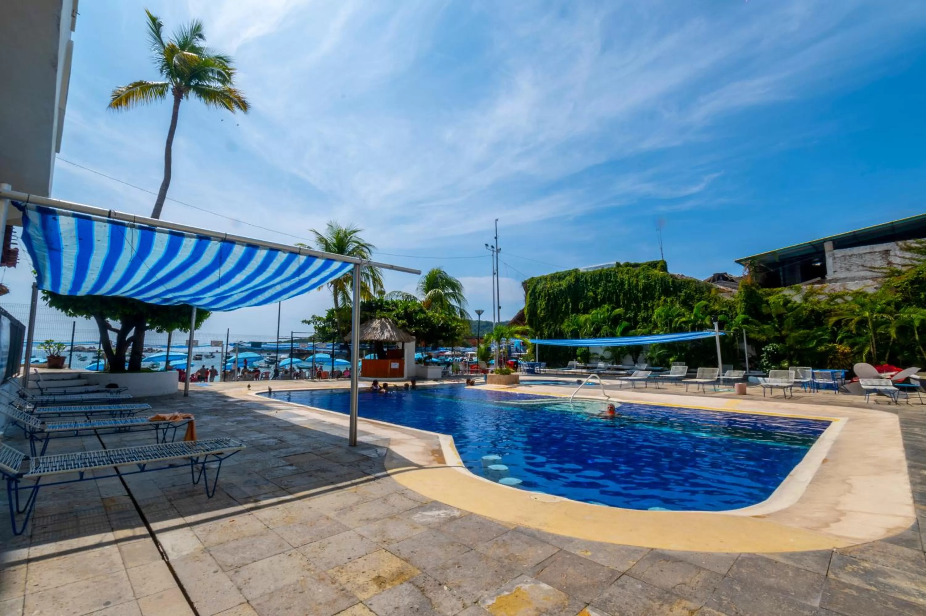 Swimming pool in Acamar Beach Resort