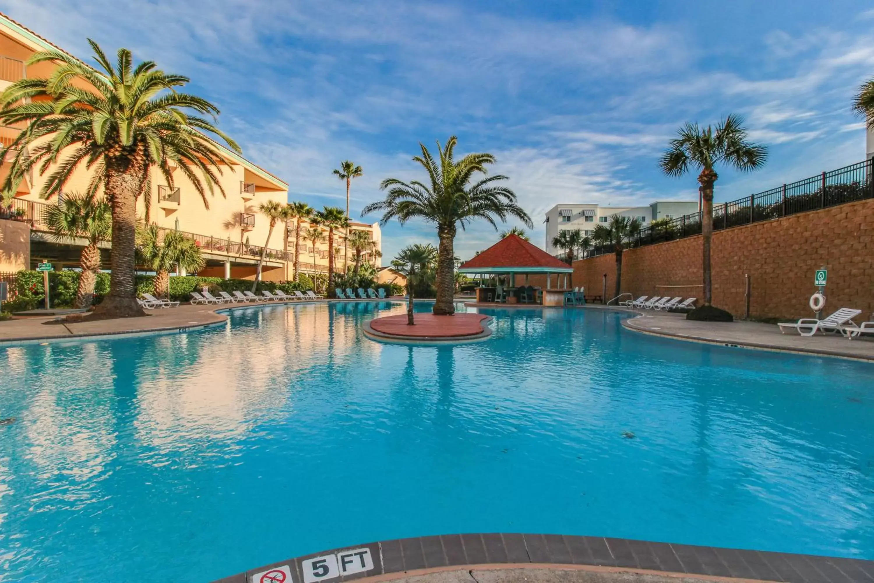 Swimming Pool in Cove by the Seawall