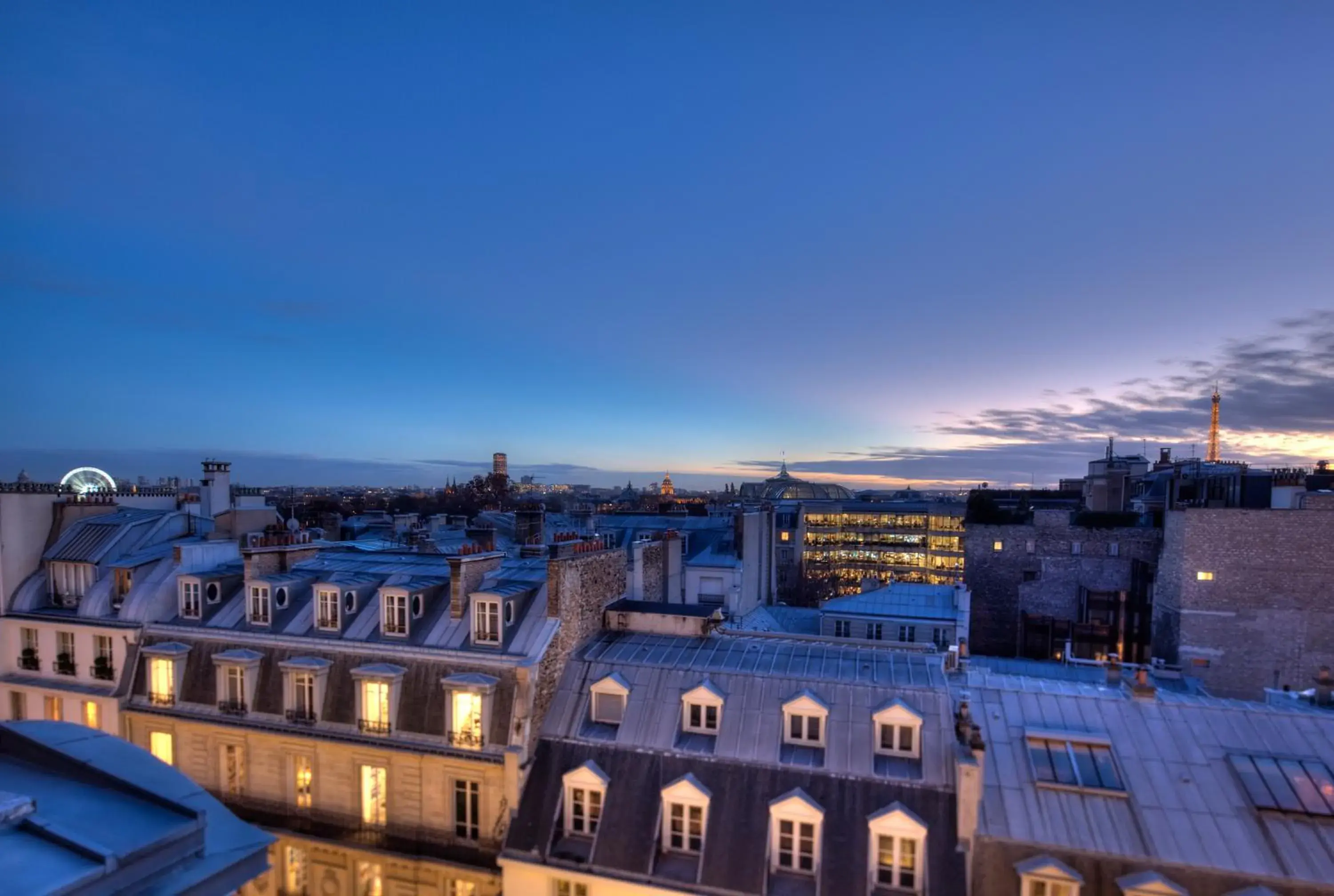 City view in Le Bristol Paris - an Oetker Collection Hotel