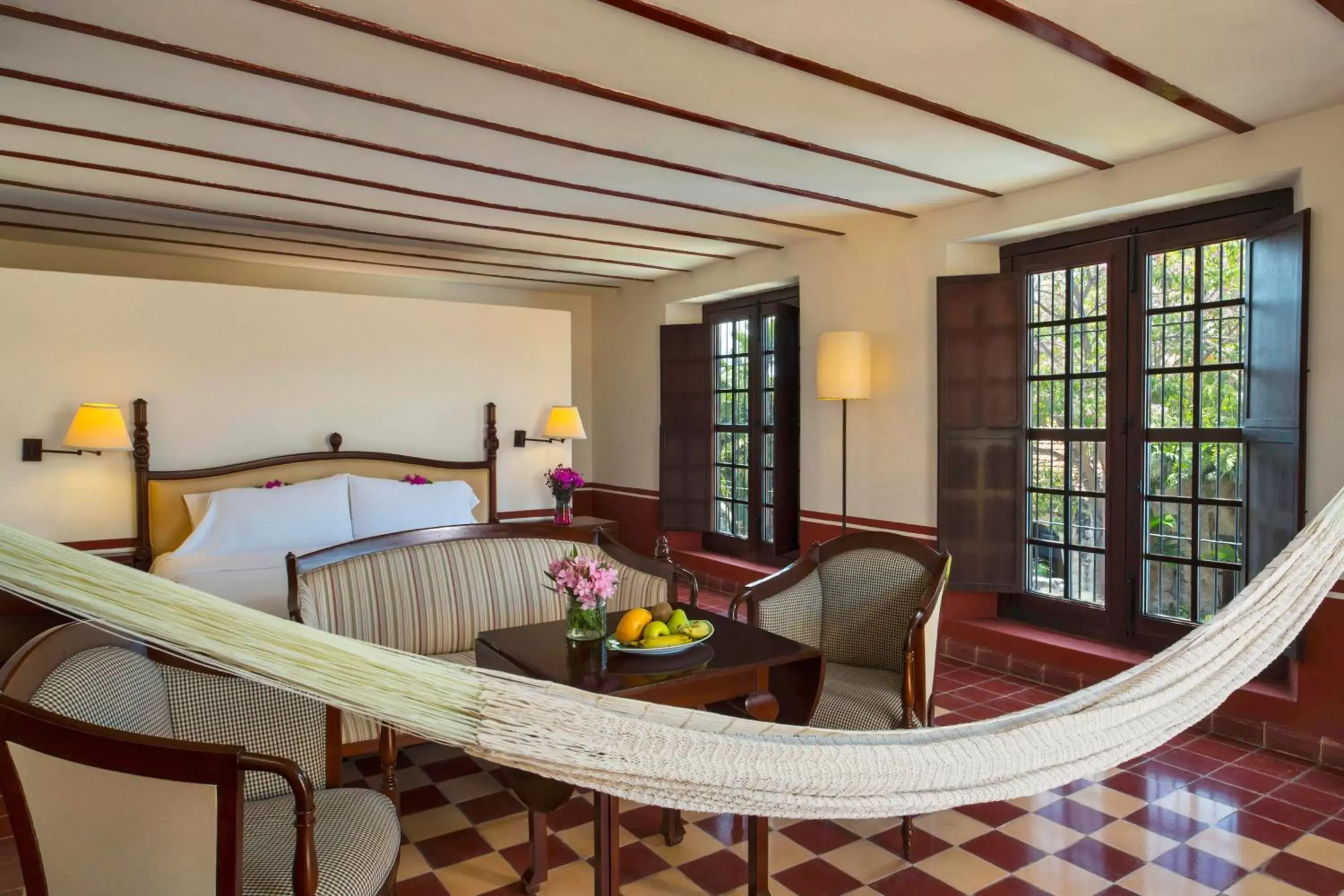 Bedroom in Hacienda Campeche