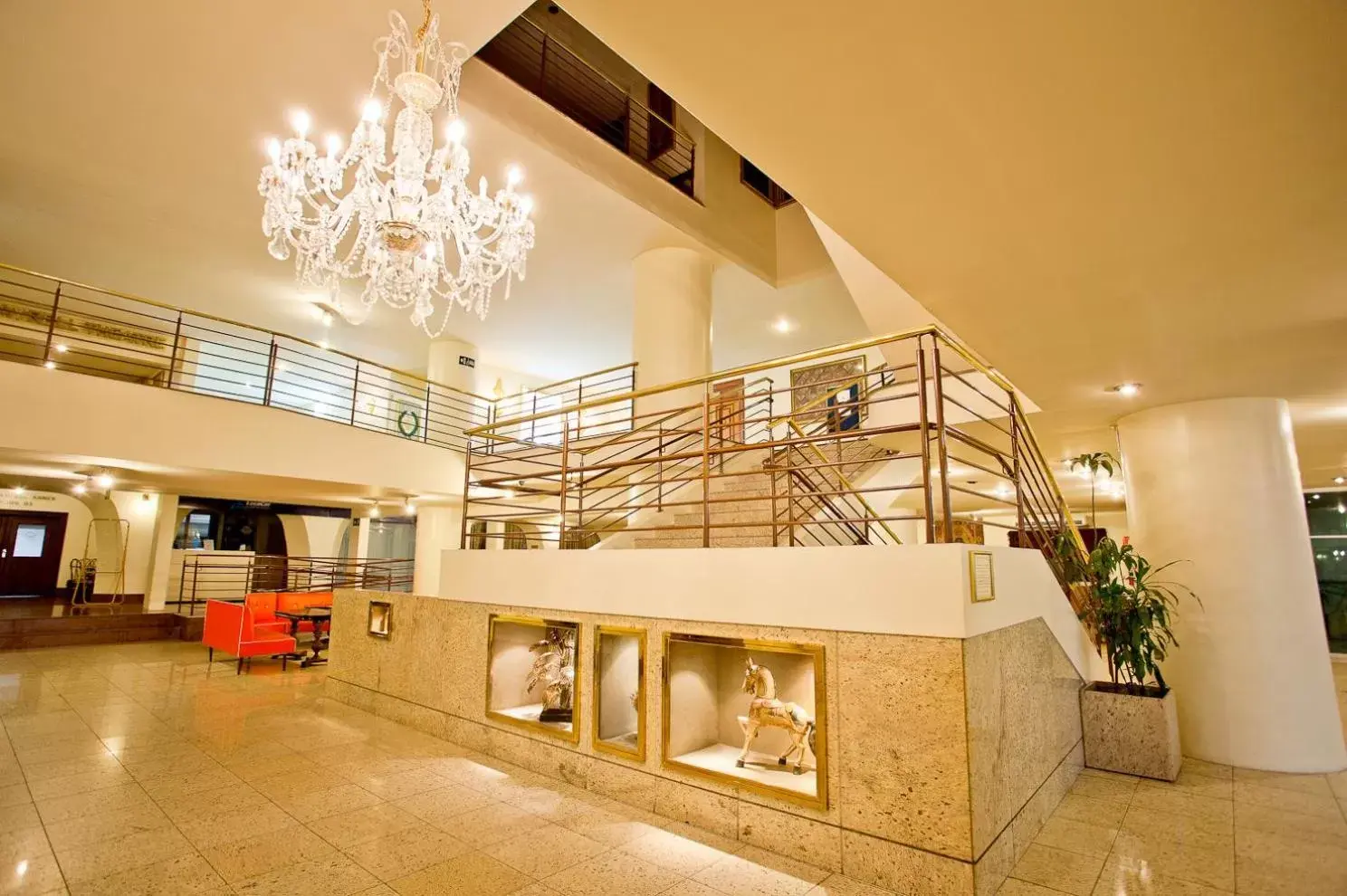 Lobby or reception in Dayrell Hotel e Centro de Convenções Lobby or reception in Dayrell Hotel e Centro de Convenções