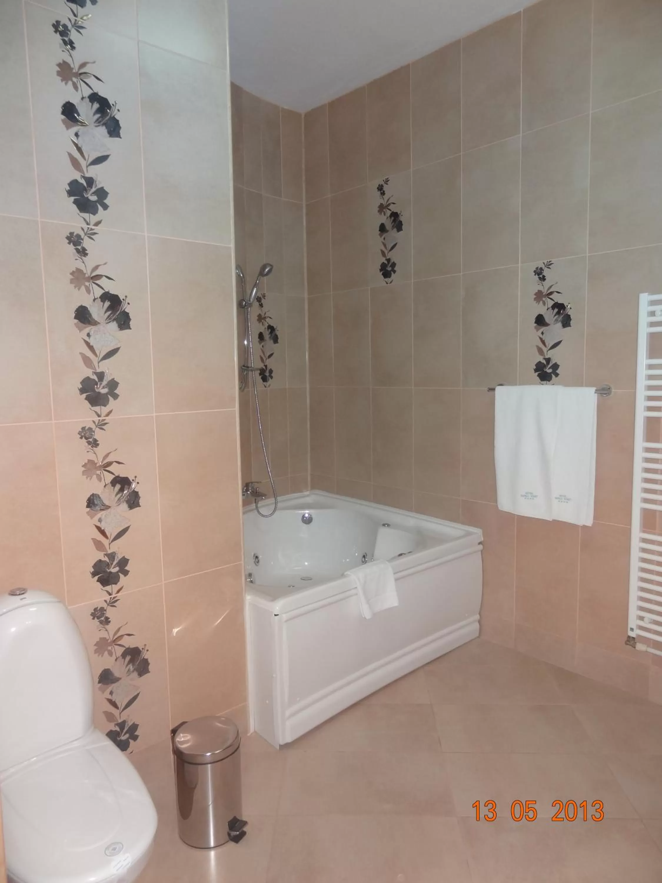 Shower in Hotel Emma West