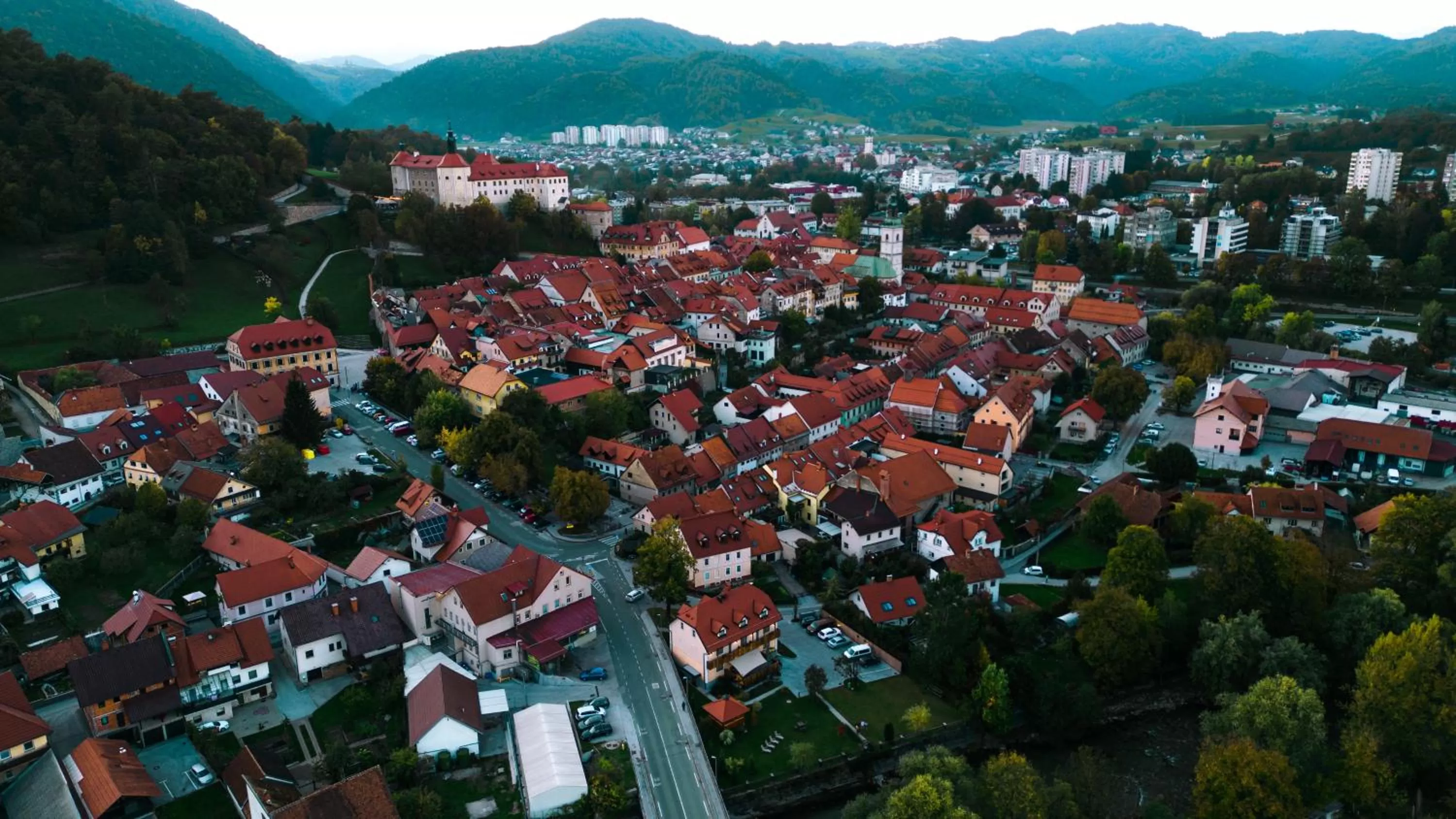 Bird's eye view in Hotel Zamorc