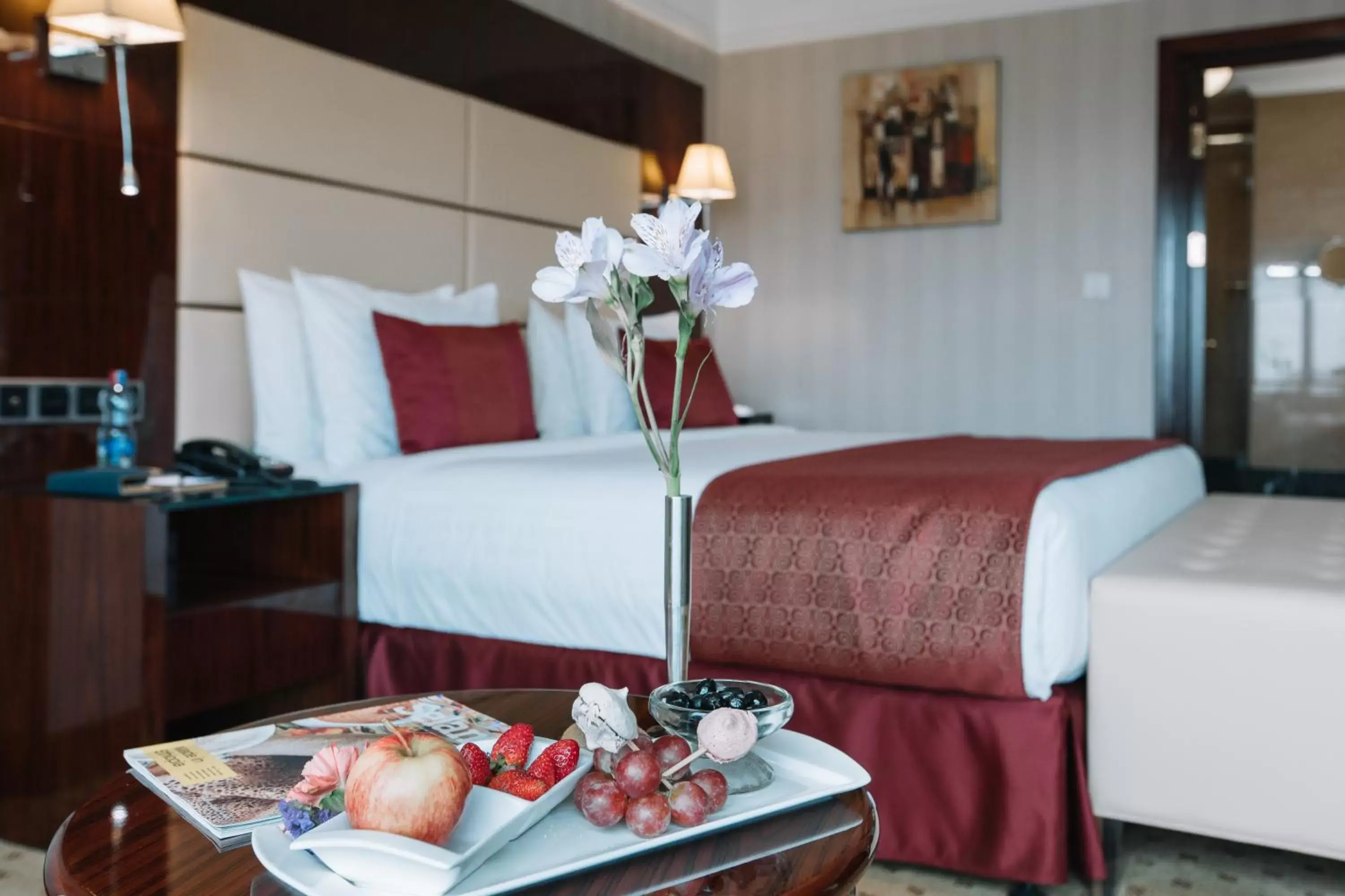 Food and drinks, Bed in Golden Tulip Addis Ababa Food and drinks, Bed in Golden Tulip Addis Ababa