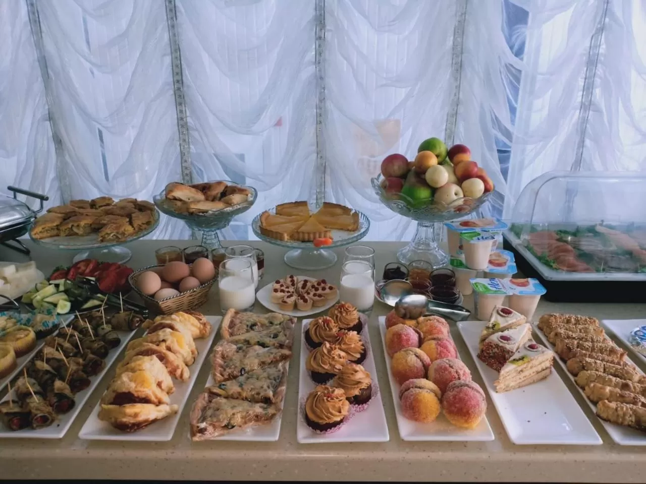 Breakfast in Sapar Standart Hotel