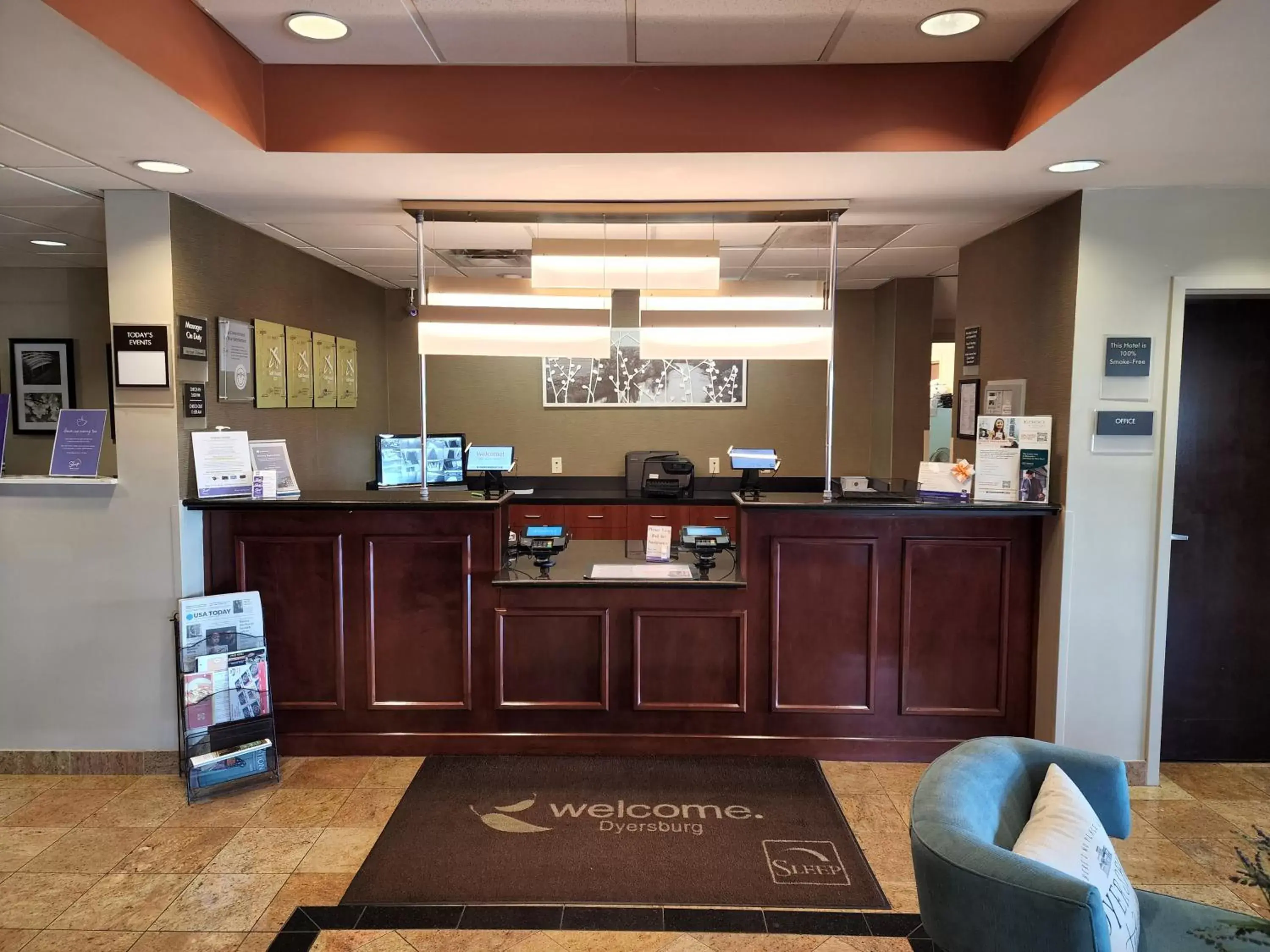 Lobby or reception, Lobby/Reception in Sleep Inn & Suites Dyersburg I-155