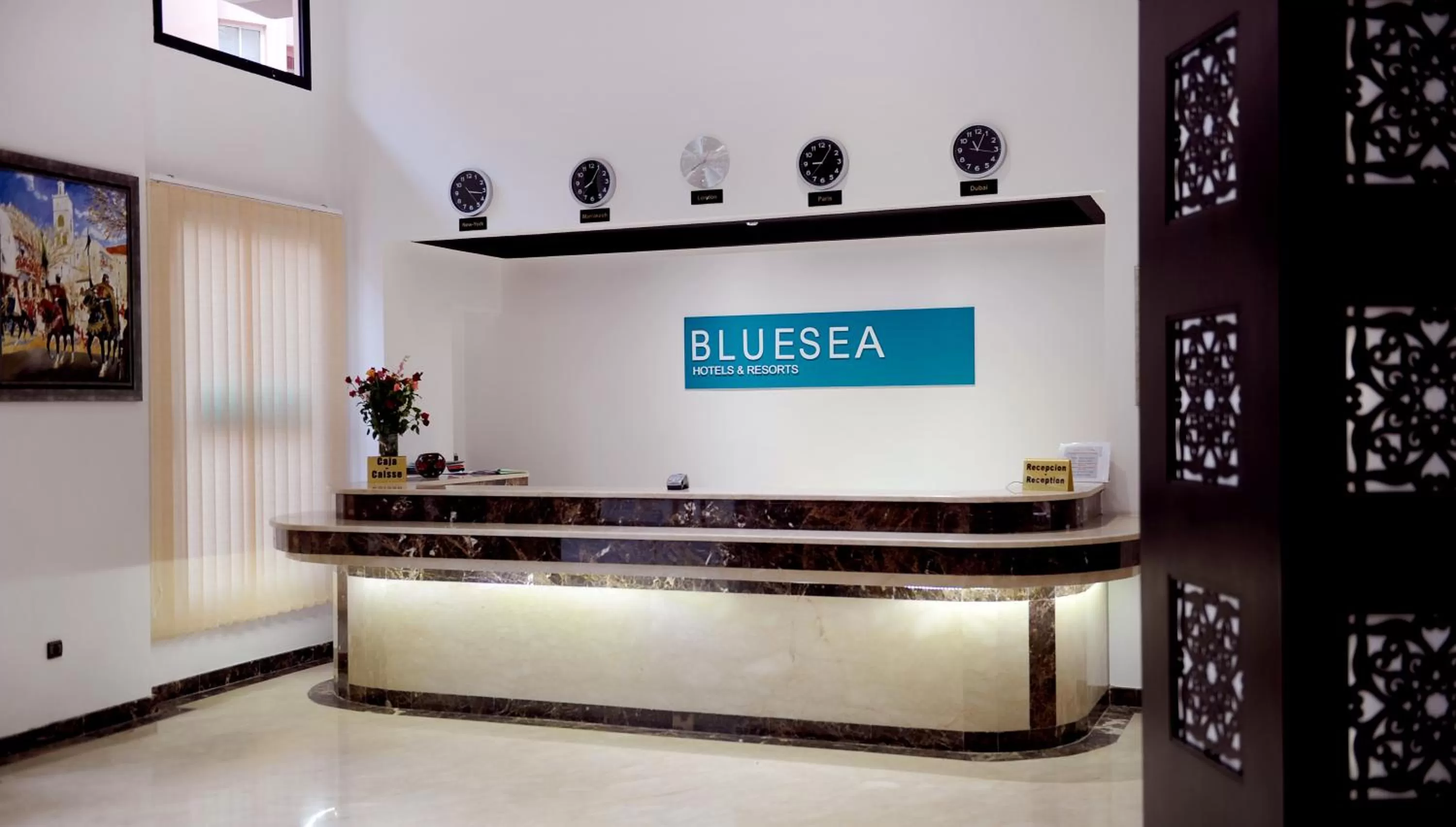 Lobby or reception in Blue Sea Le Printemps
