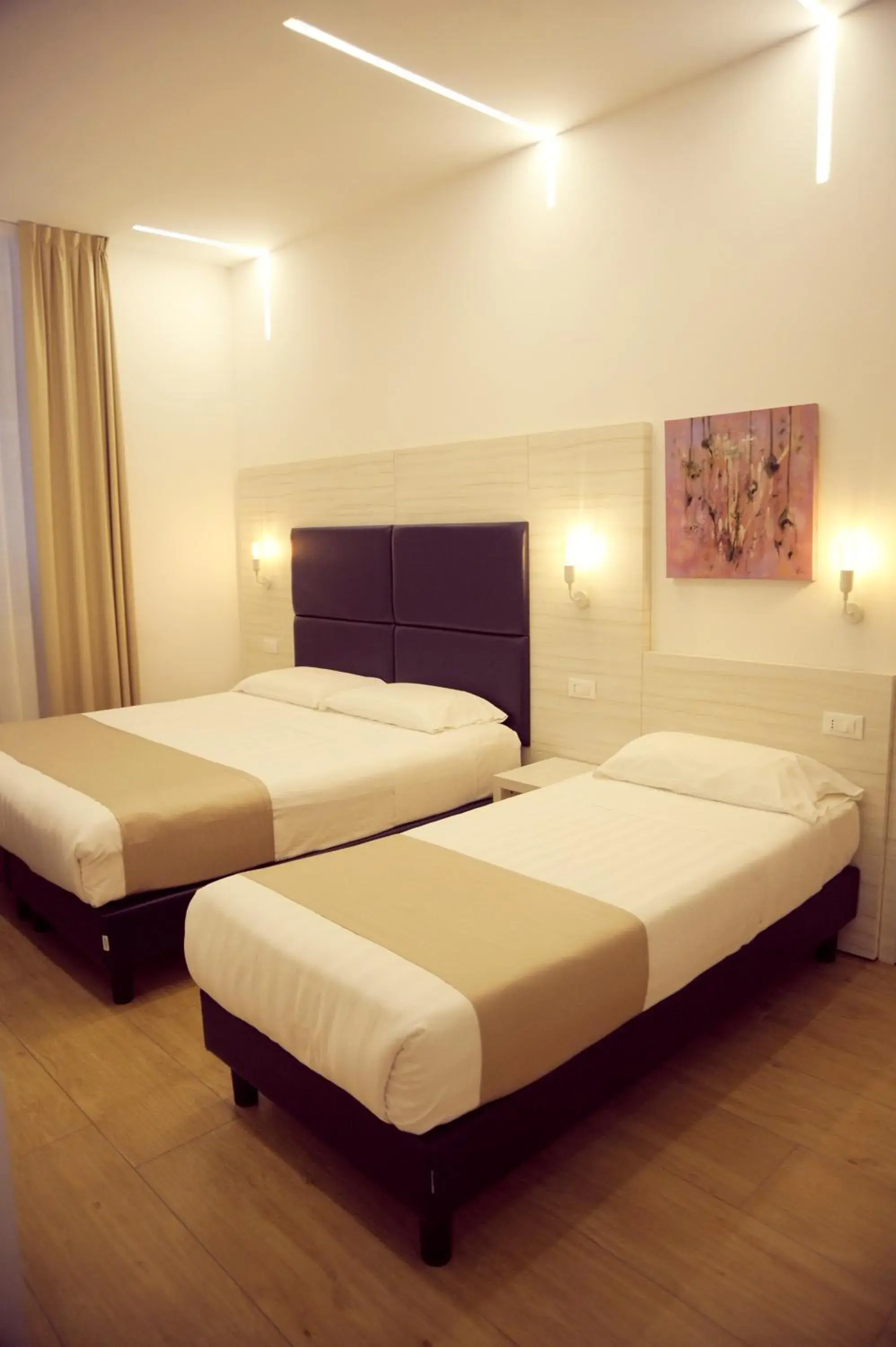 Bed in Hotel Fioralba
