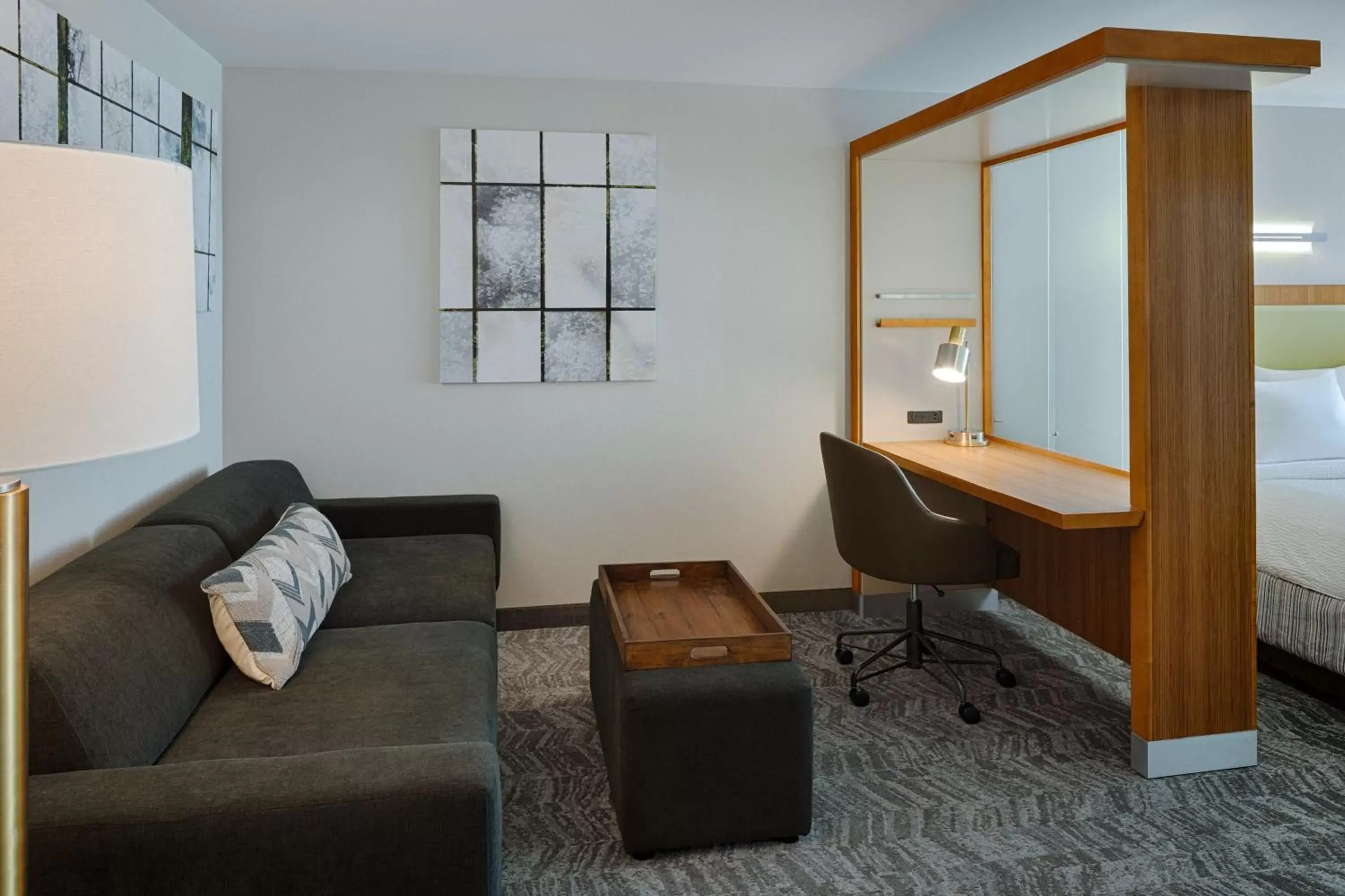 Living room, Seating Area in SpringHill Suites by Marriott Bloomington