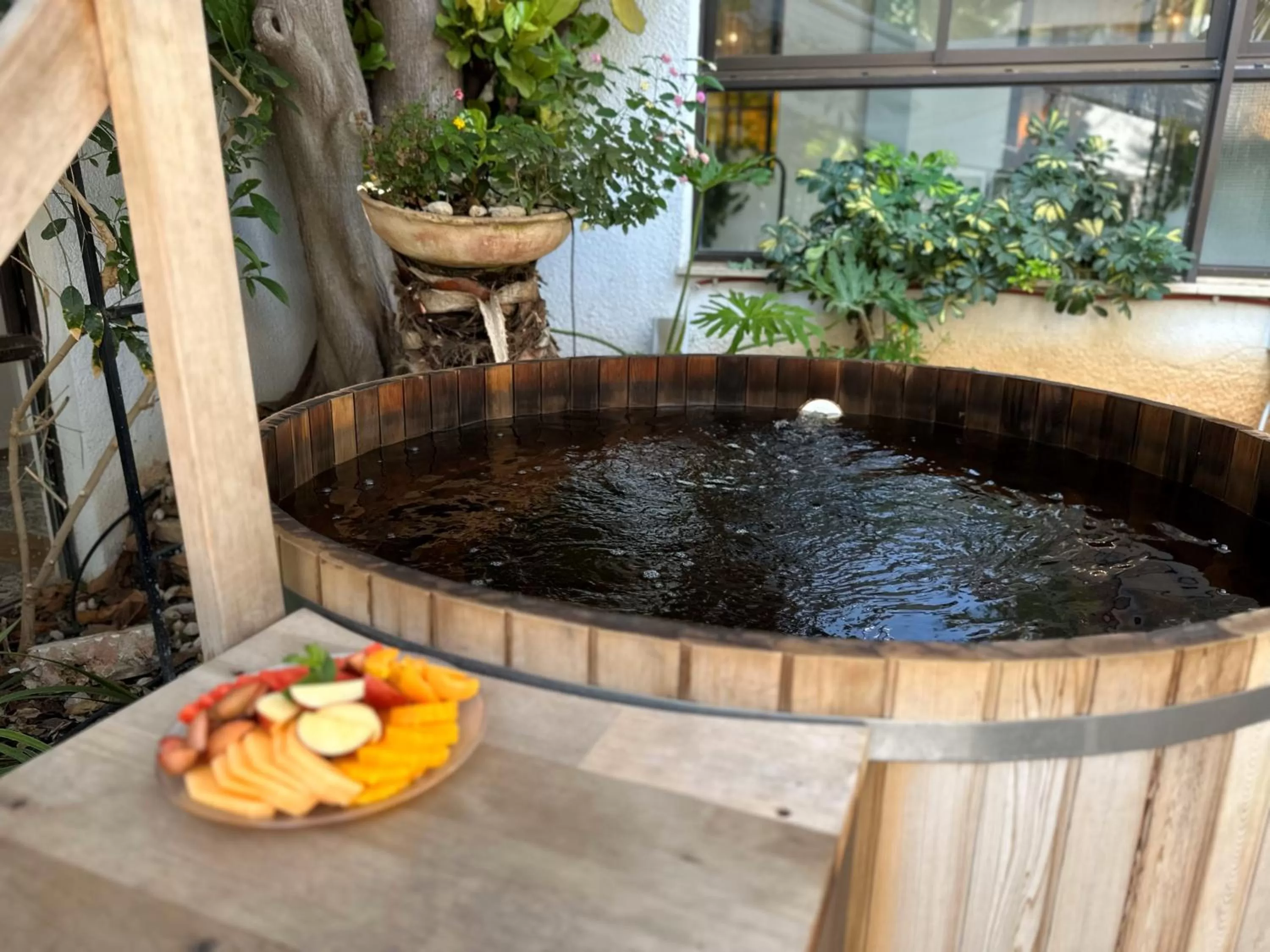 Hot Spring Bath in Eden Inn