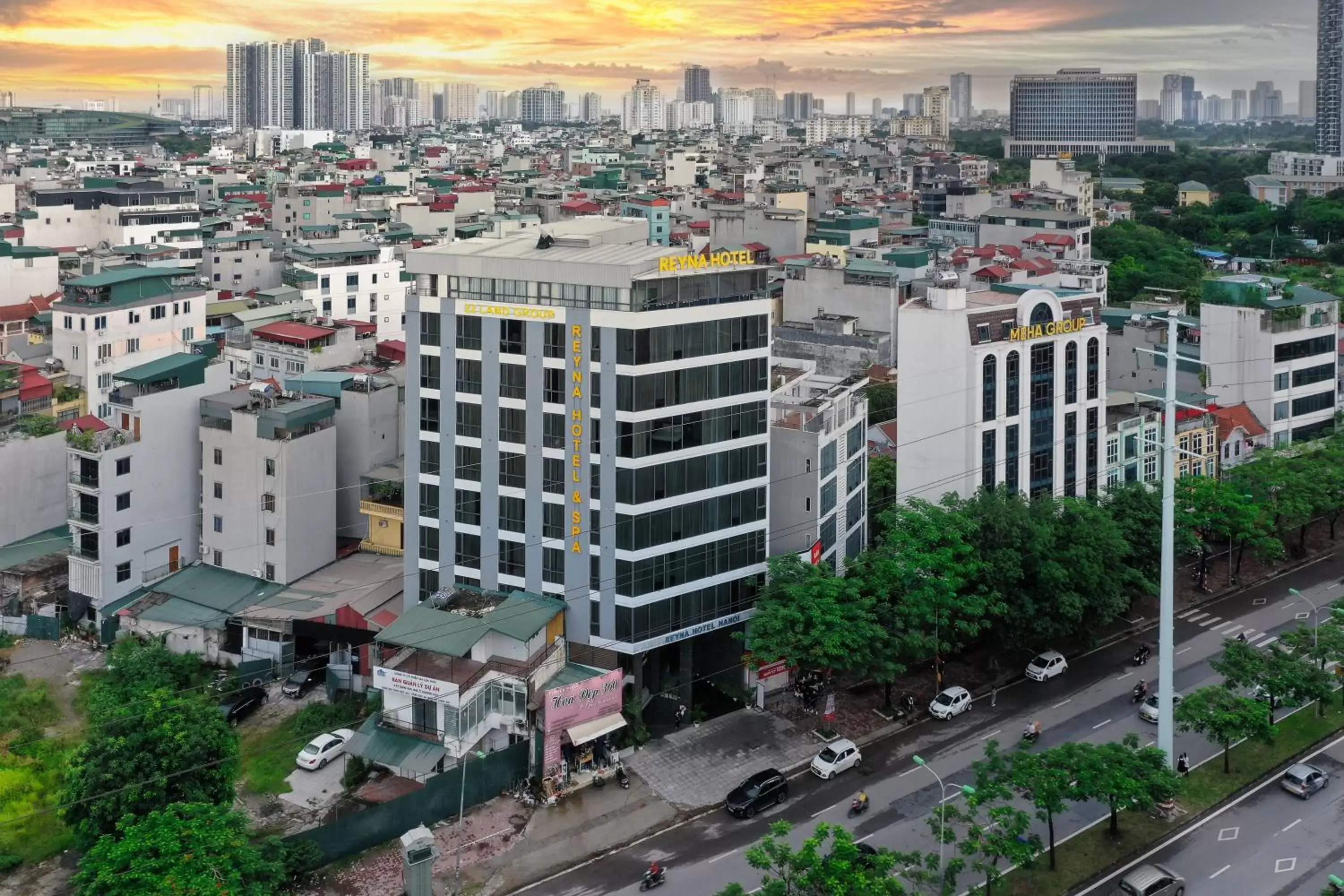 Neighbourhood, Bird's-eye View in Reyna Hotel Hanoi & Spa