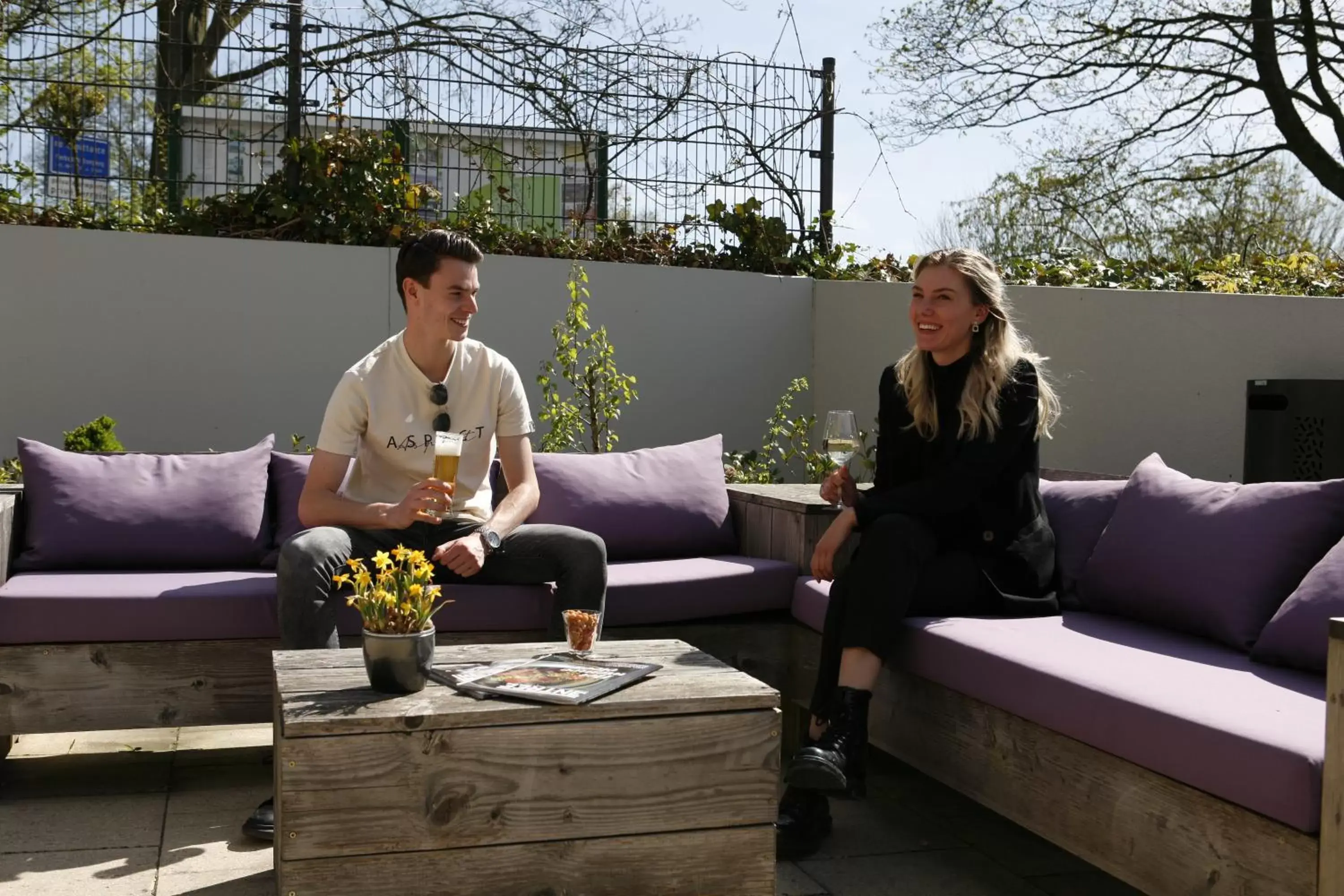 Patio in Hotel & Appartementen - De Zeven Heuvelen