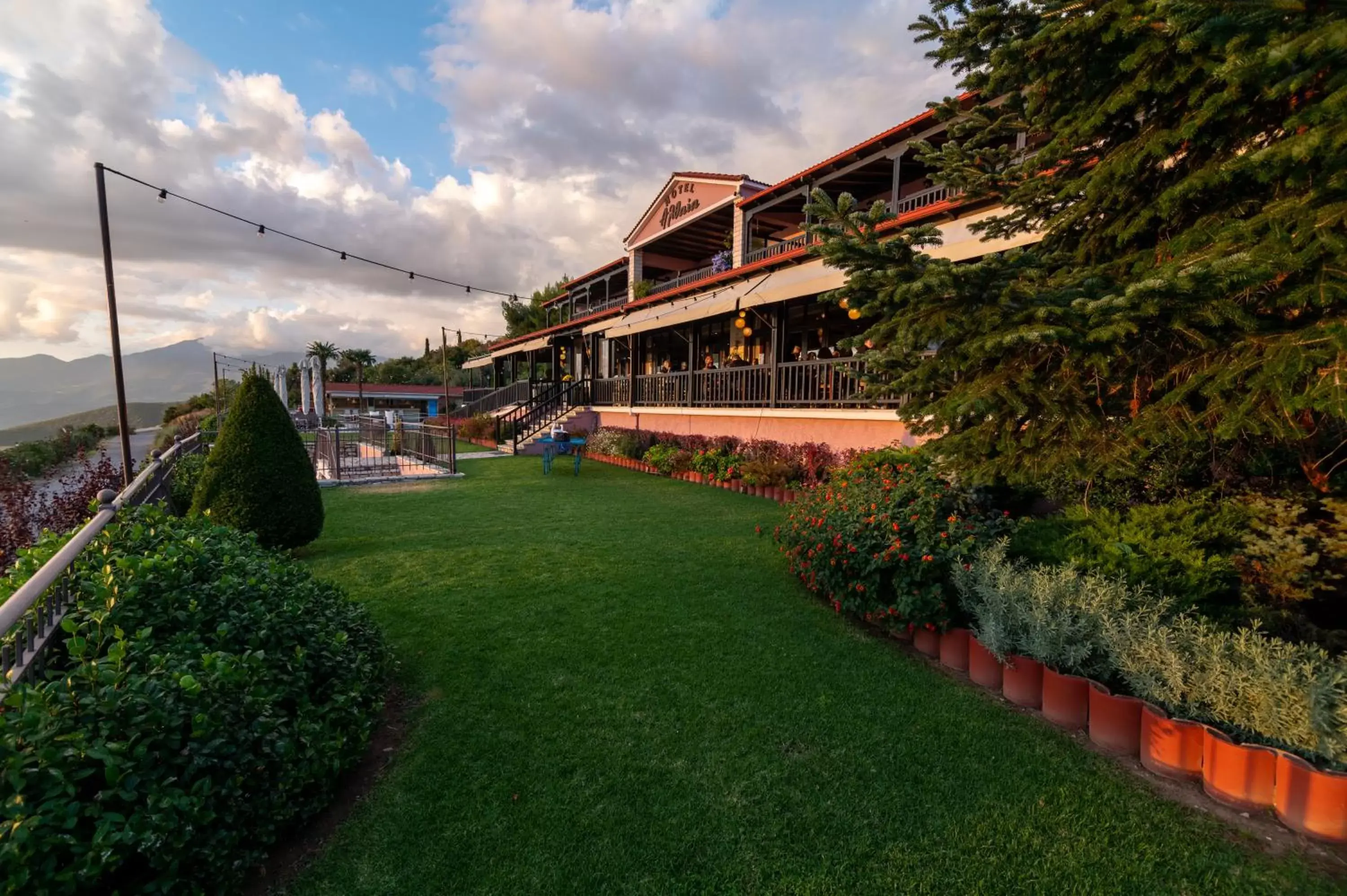 Garden, Property Building in Althaia Hotel