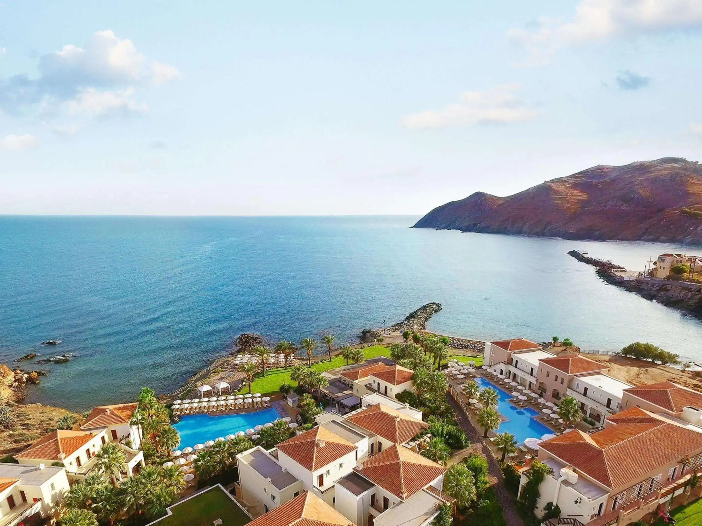 Property building, Bird's-eye View in Grecotel Marine Palace & Aqua Park