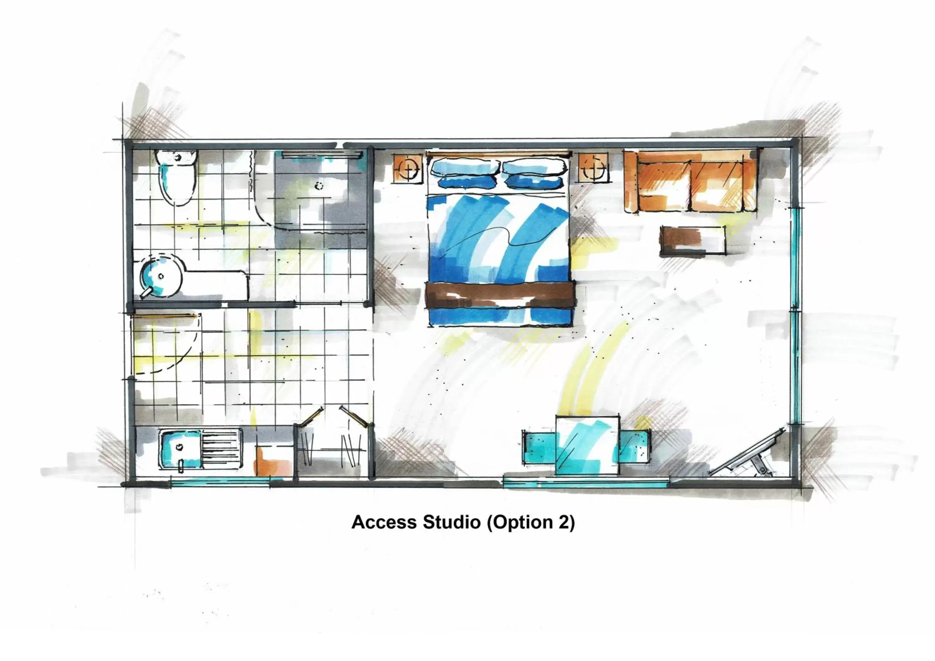 Floor Plan in ASURE Ascot Motor Inn