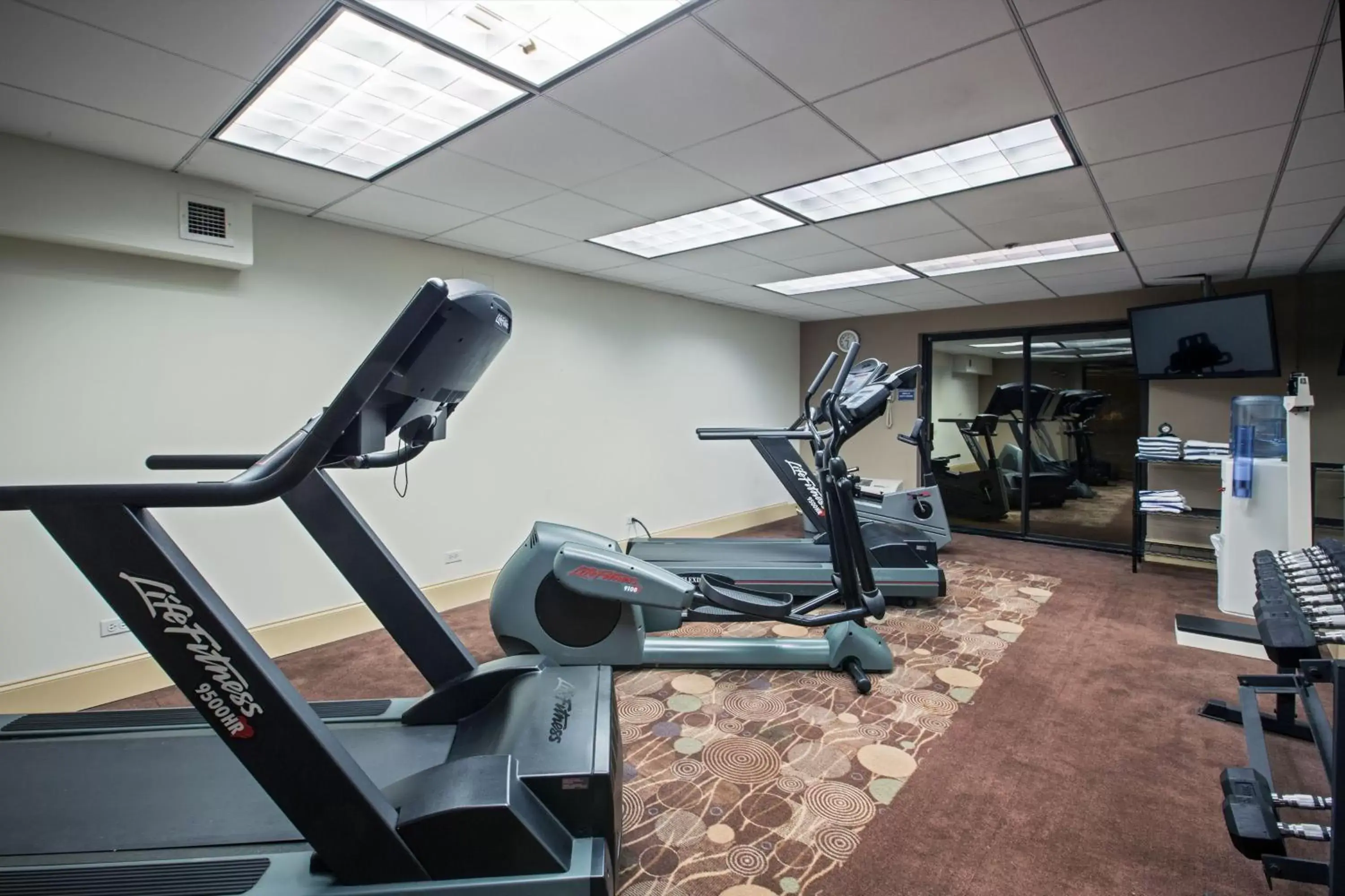 Fitness centre/facilities, Fitness Center/Facilities in Holiday Inn Express Schaumburg-Rolling Meadows, an IHG Hotel