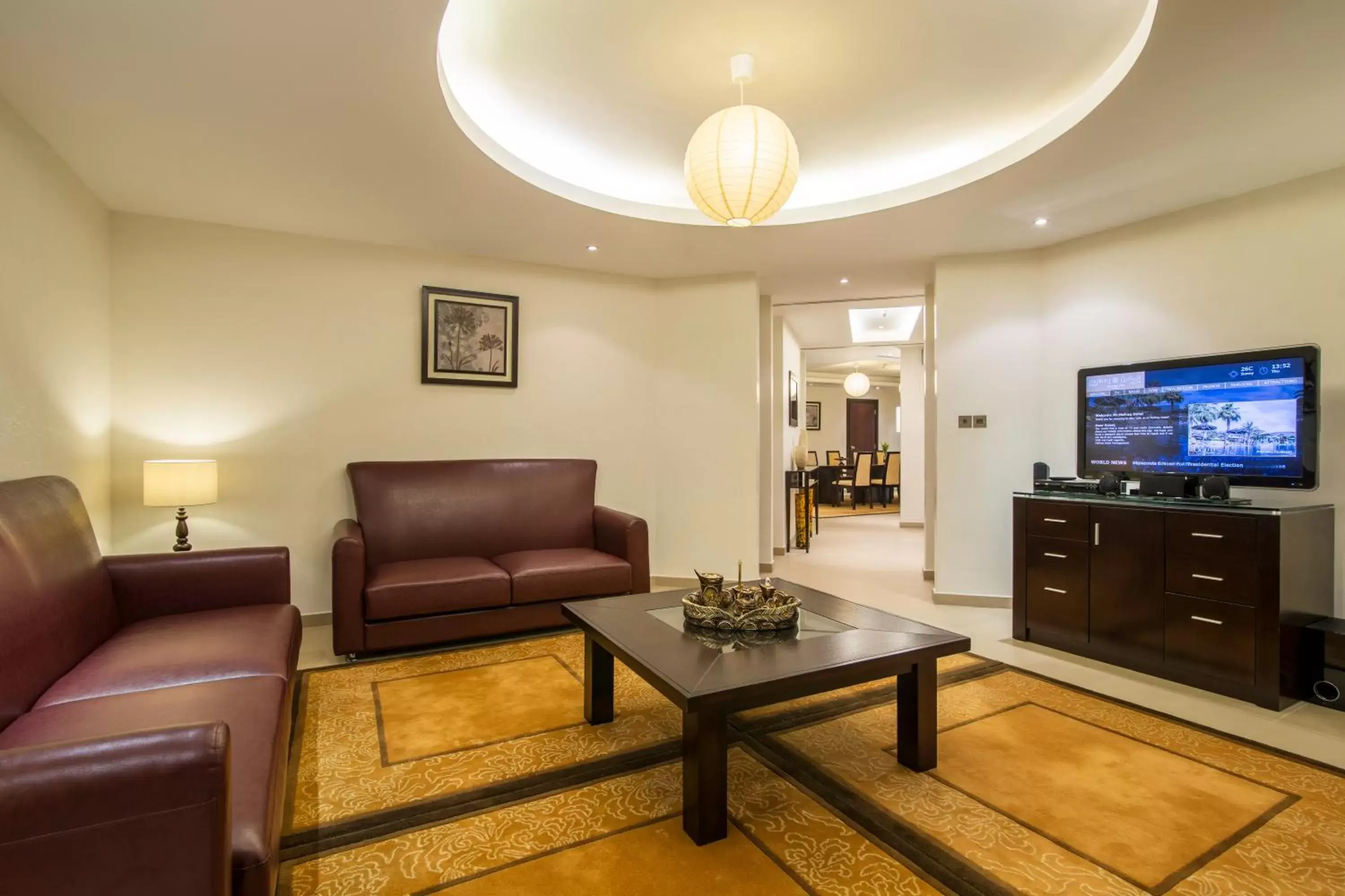 Living room, Seating Area in Millennium Central Al Mafraq