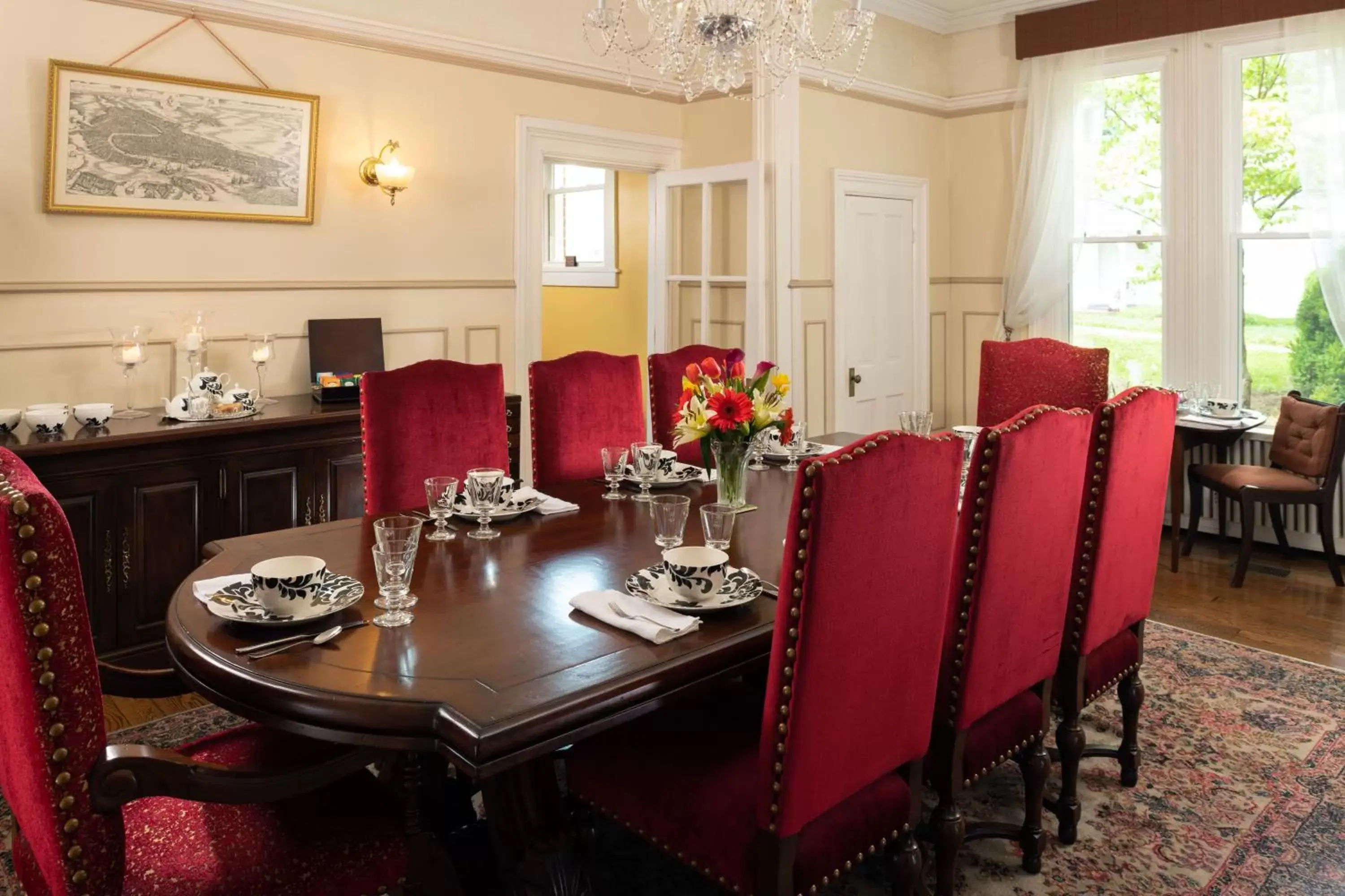 Dining area, Restaurant/Places to Eat in South Court Inn