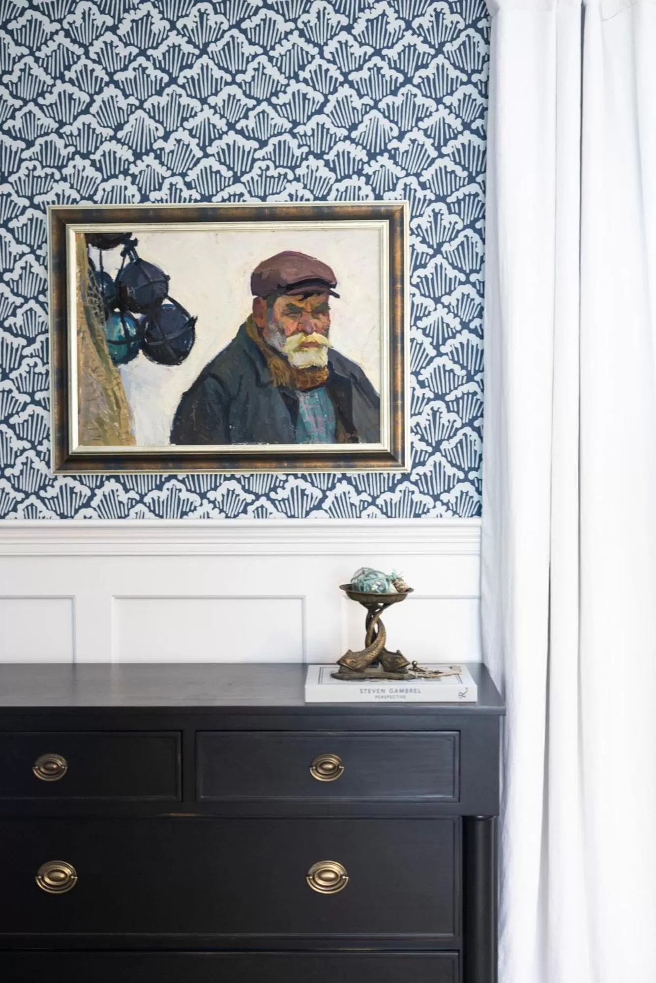 Decorative detail in Kennebunkport Inn