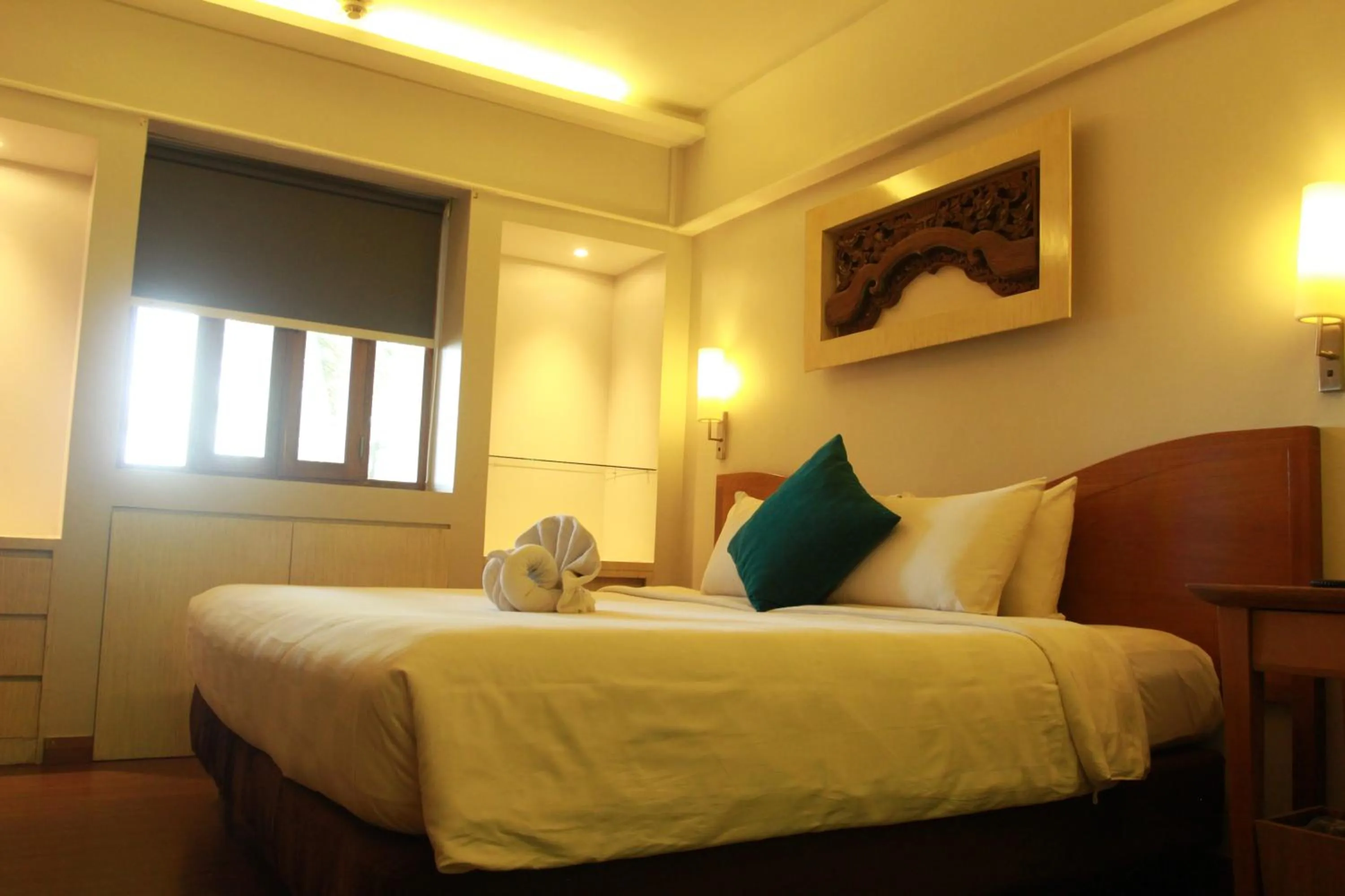 Bed in Novotel Surabaya Hotel