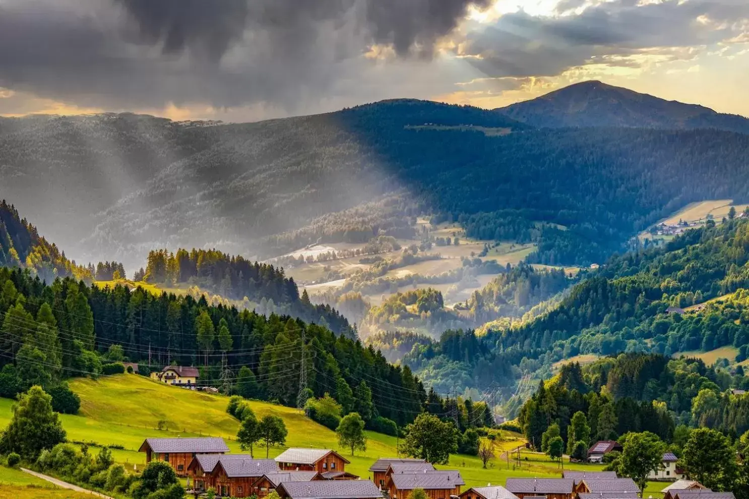 Mountain view, Natural Landscape in Relax Resort Hotel Kreischberg