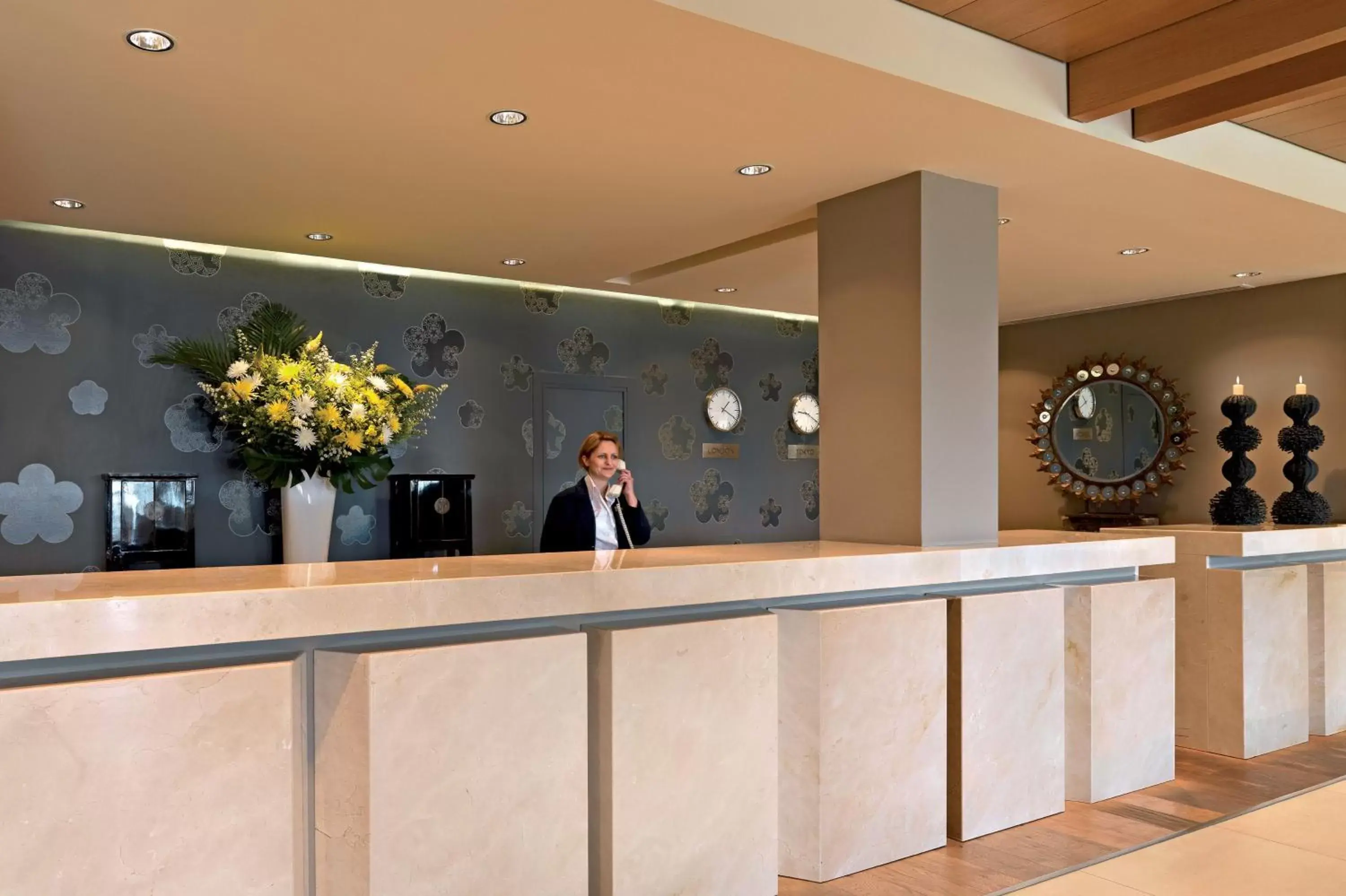 Staff in Divani Meteora Hotel