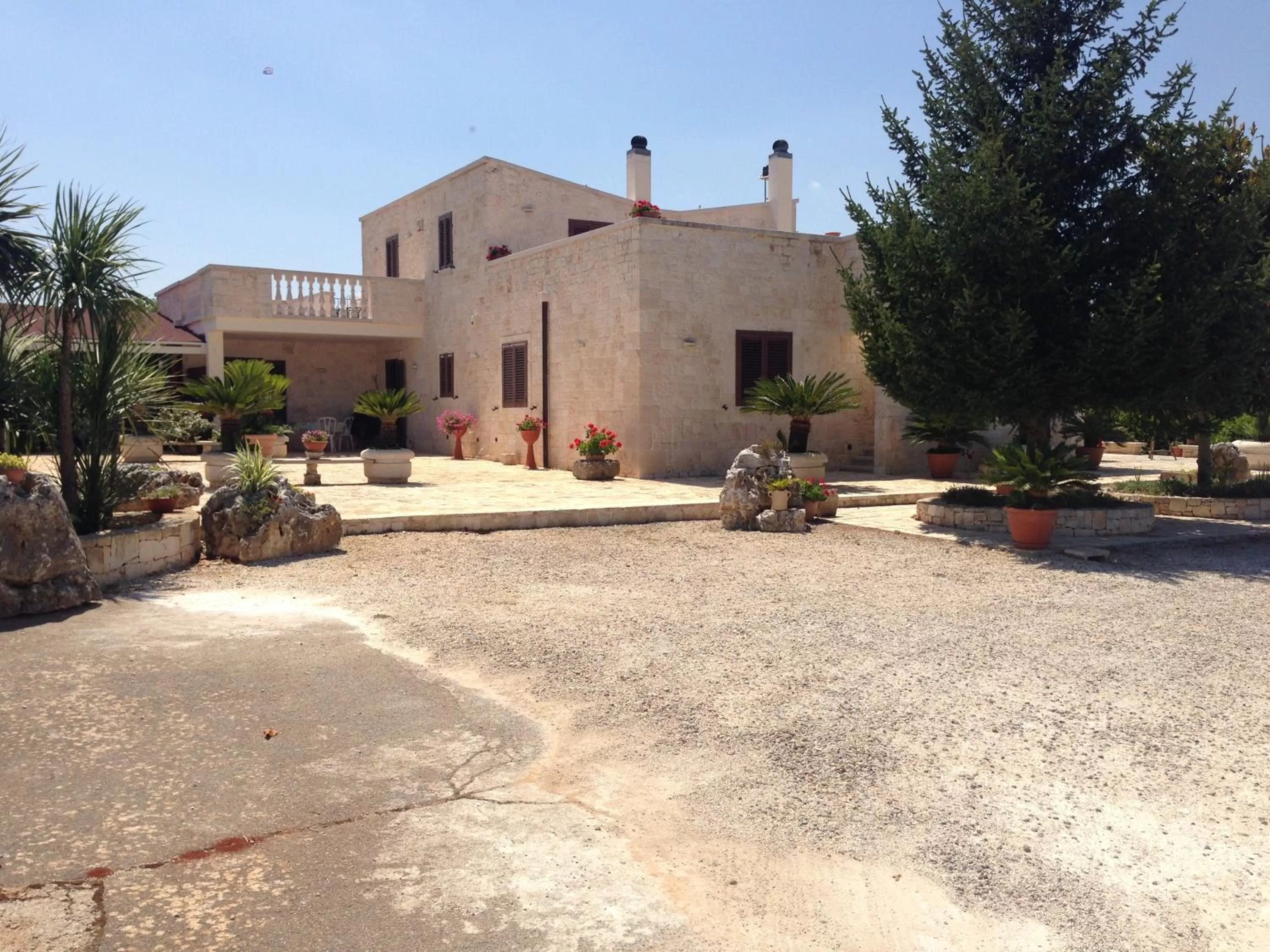 Bird's eye view, Property Building in B&B Villa Grassi