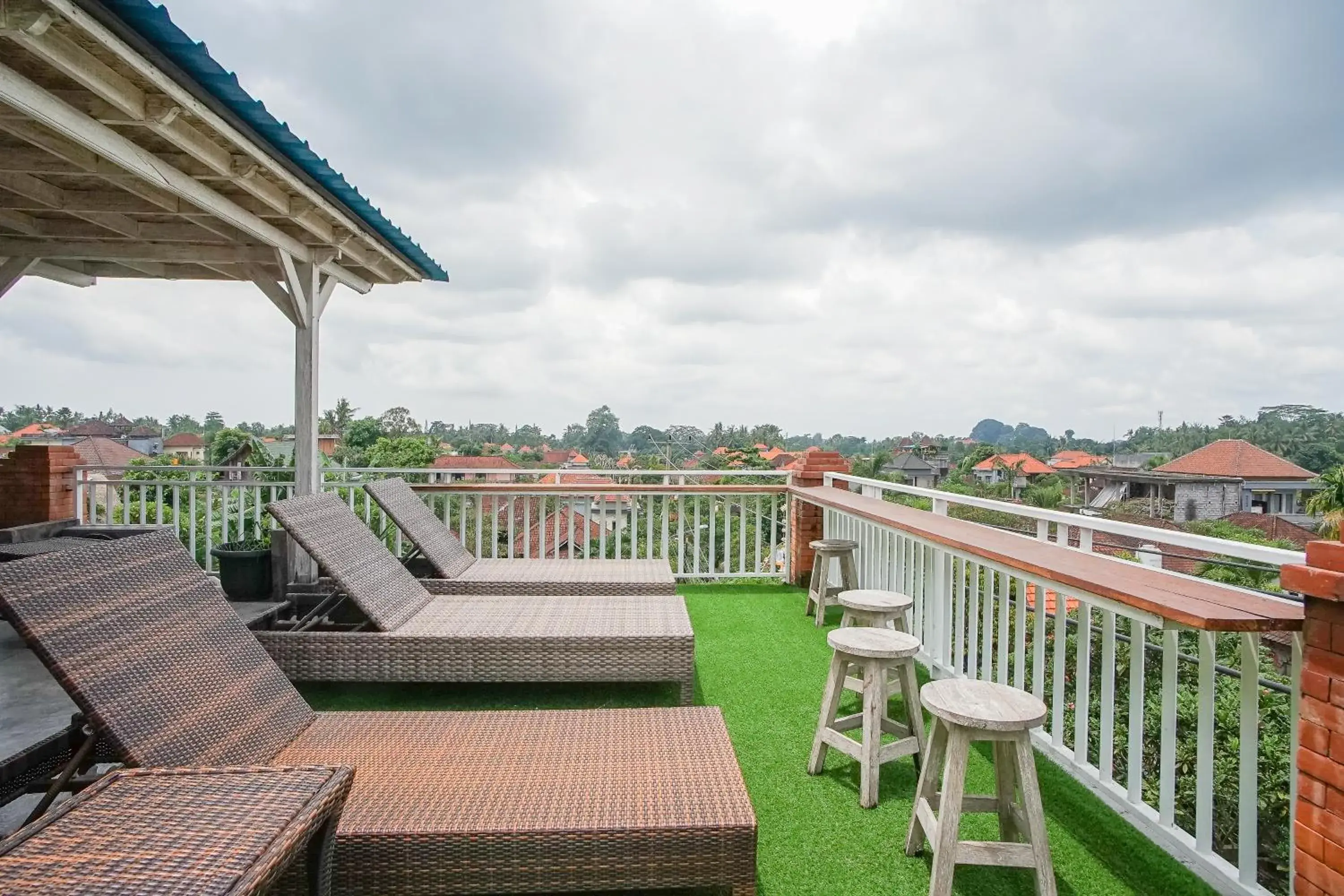 Balcony/Terrace in Kememai Hostel