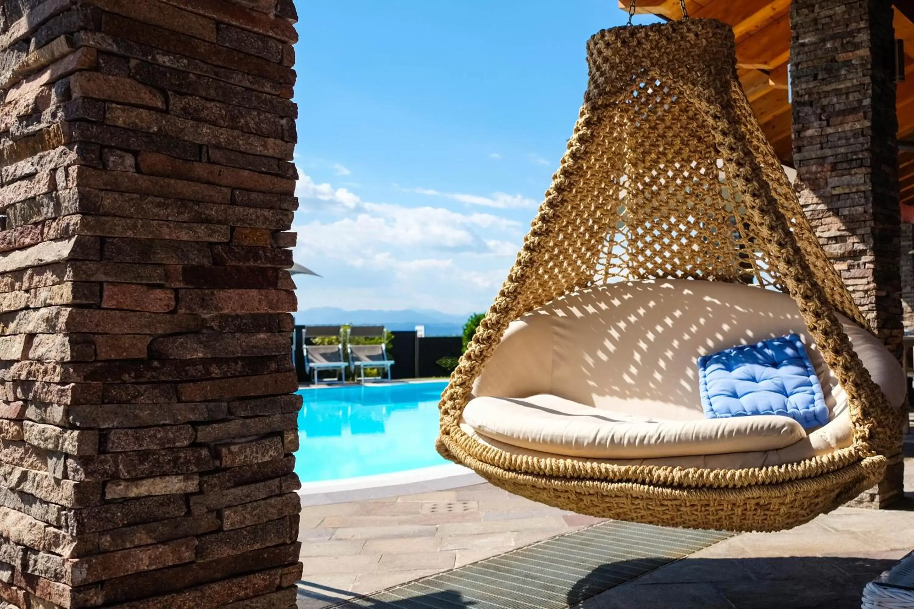 Bird's eye view, Swimming Pool in Sweet Life