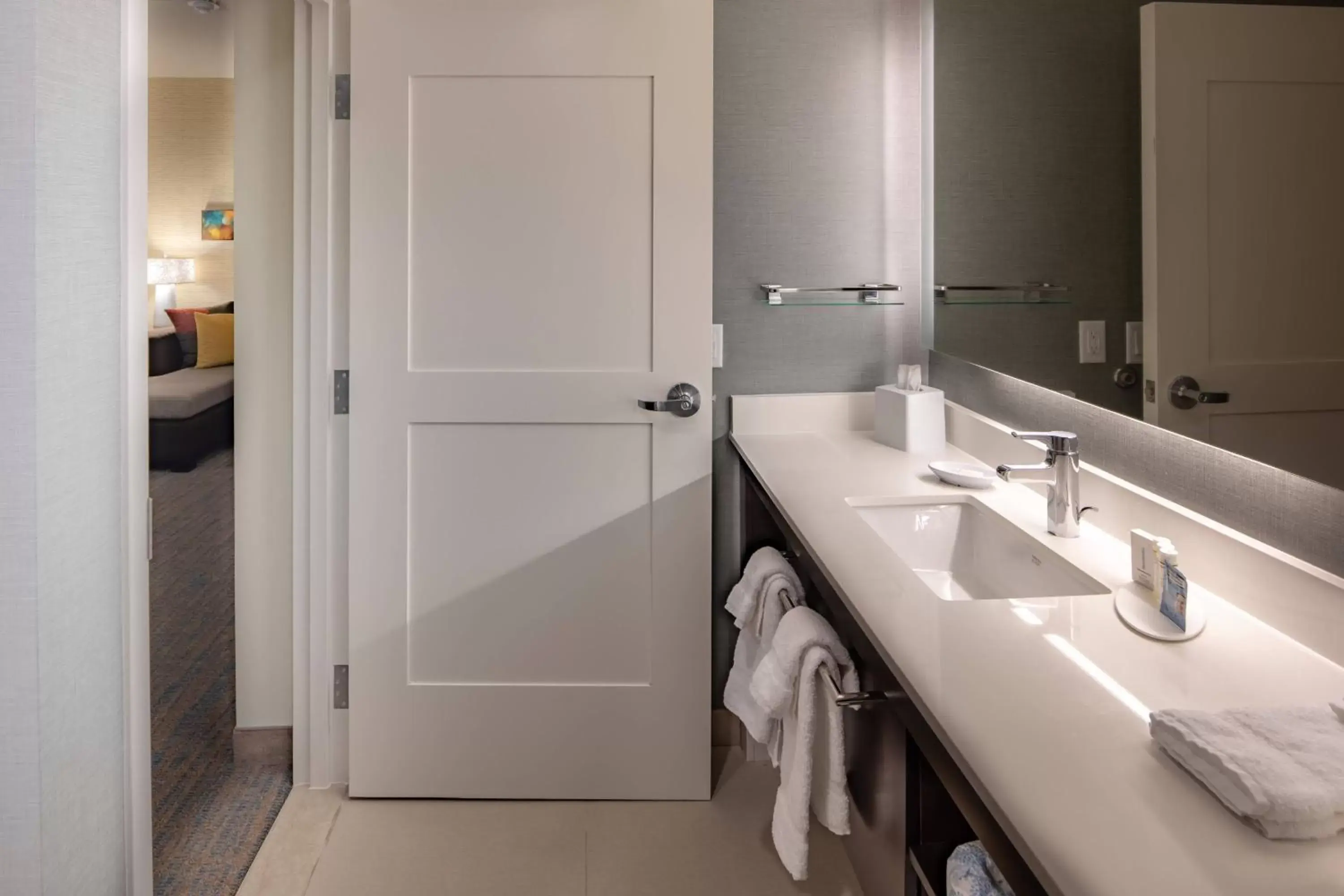 Bathroom in Residence Inn by Marriott Dallas at The Canyon