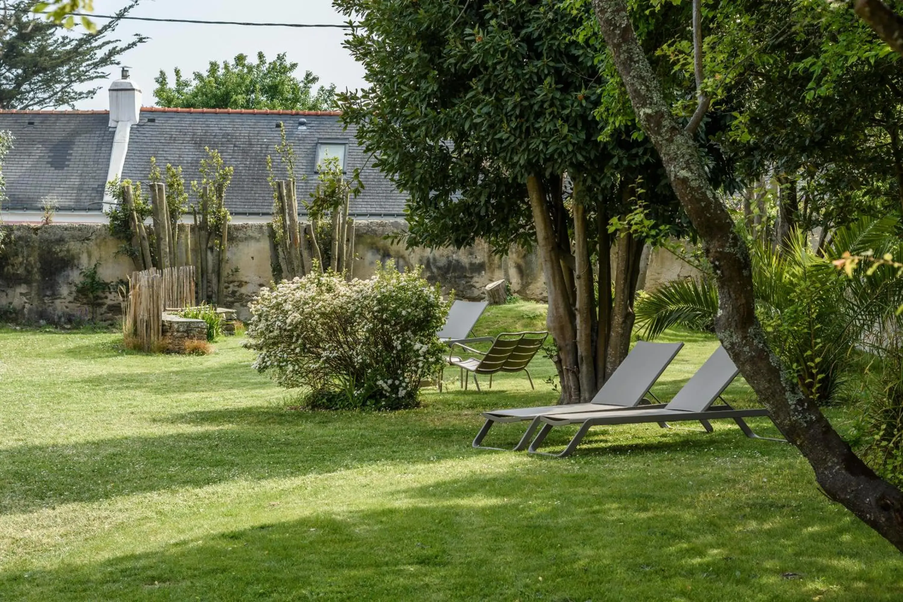 Garden in Hotel Le Clos Fleuri