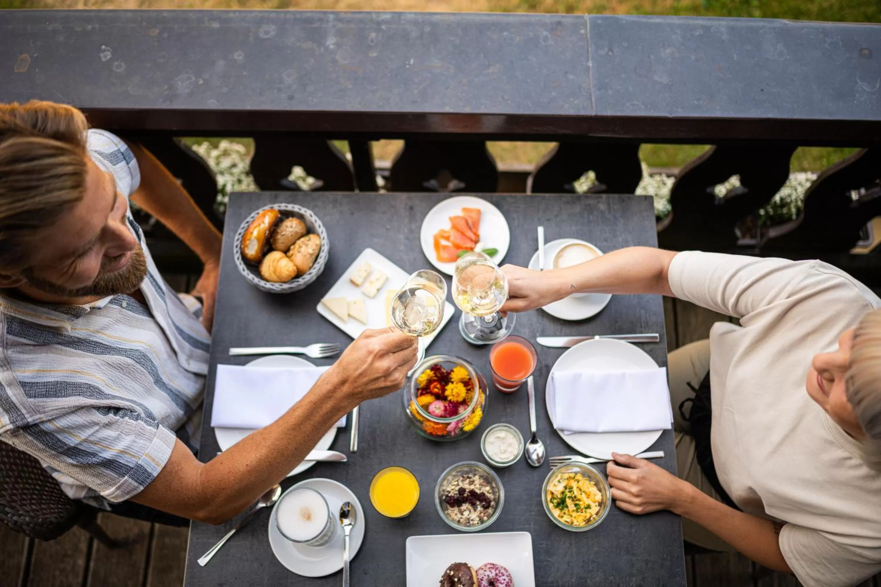 Breakfast in Das Freiberg Romantikhotel