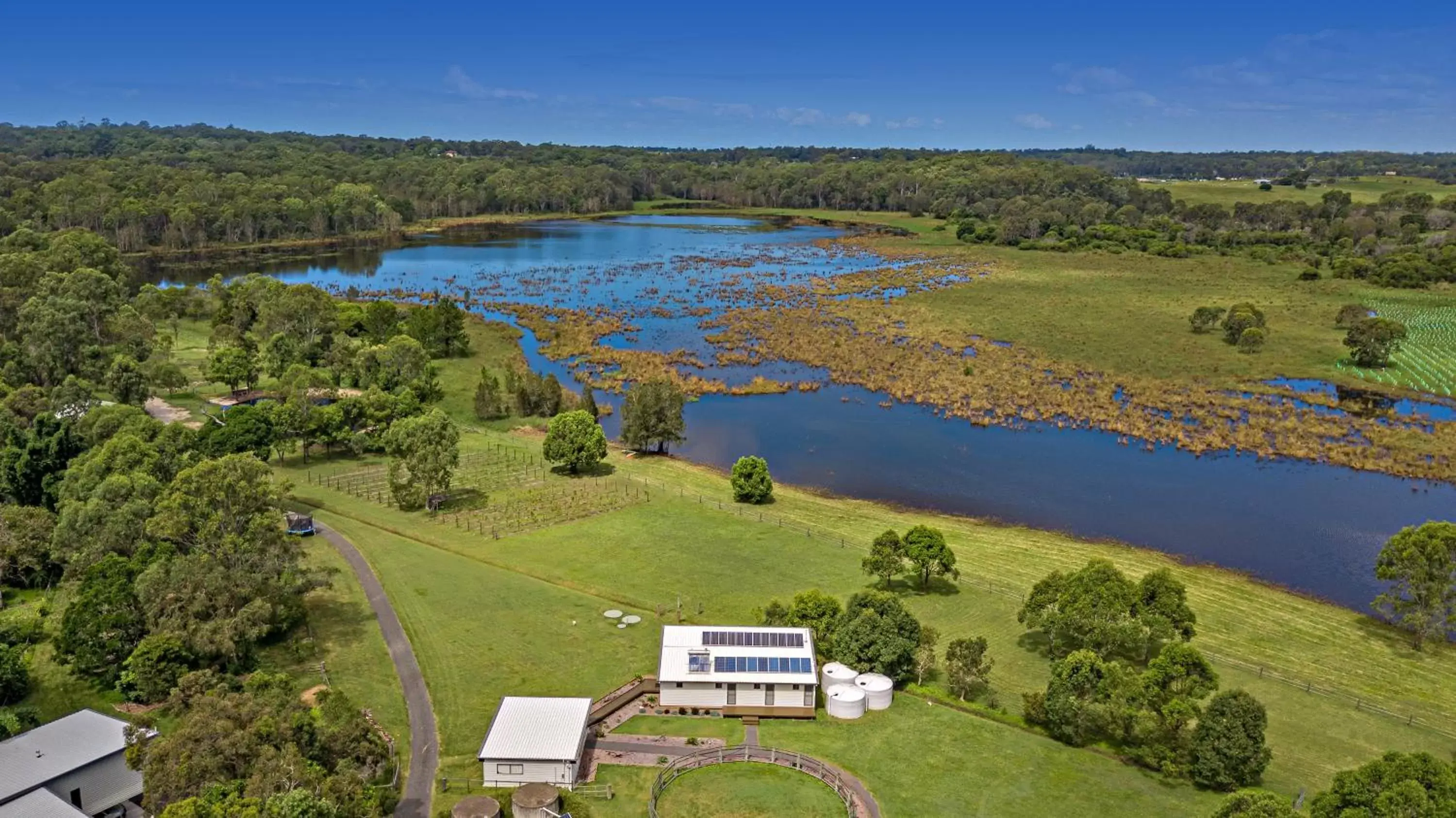 Spring, Bird's-eye View in Narangba Motel (formerly Brisbane North B&B and Winery)