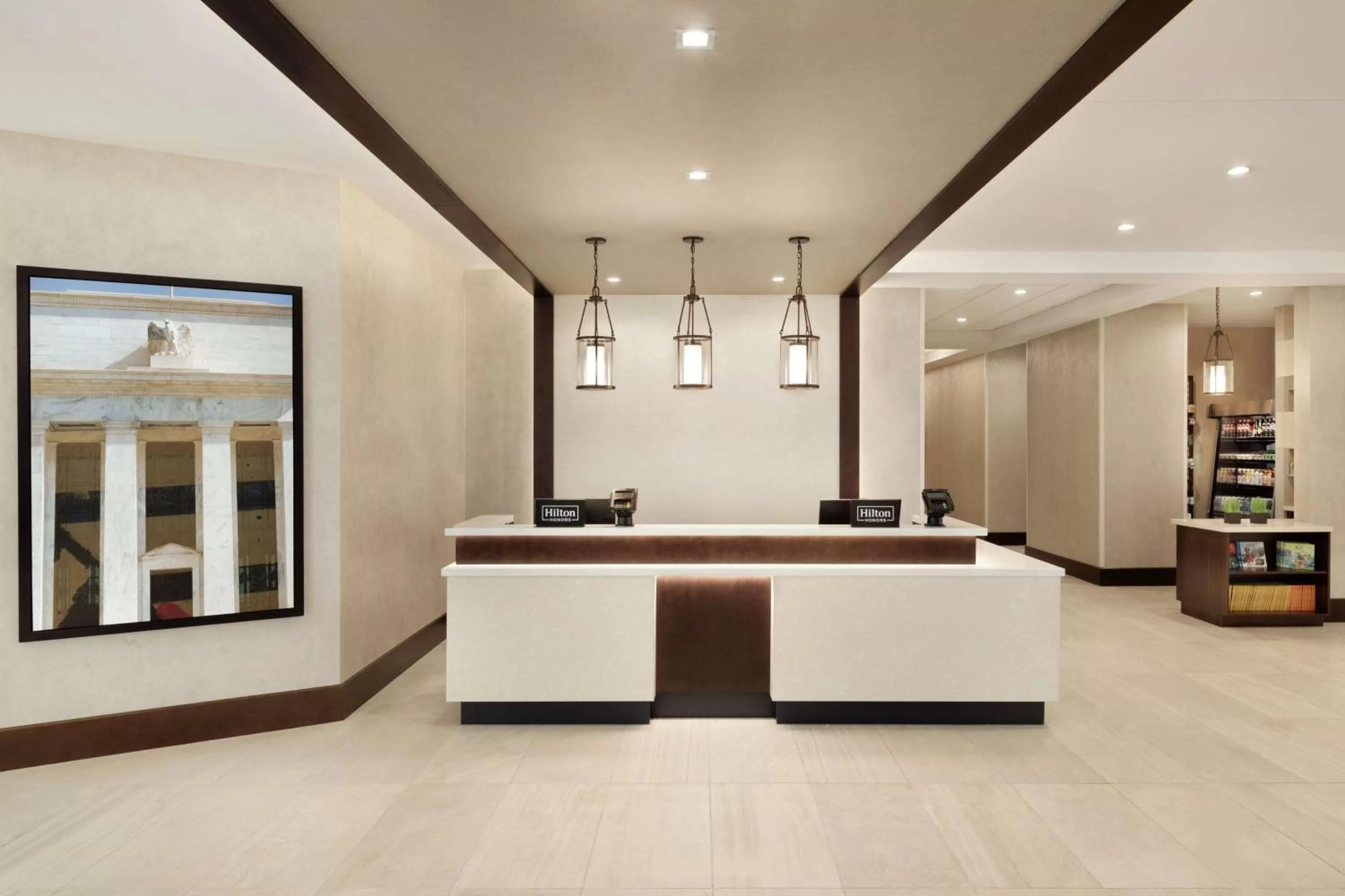 Lobby or reception in Homewood Suites By Hilton Arlington Rosslyn Key Bridge