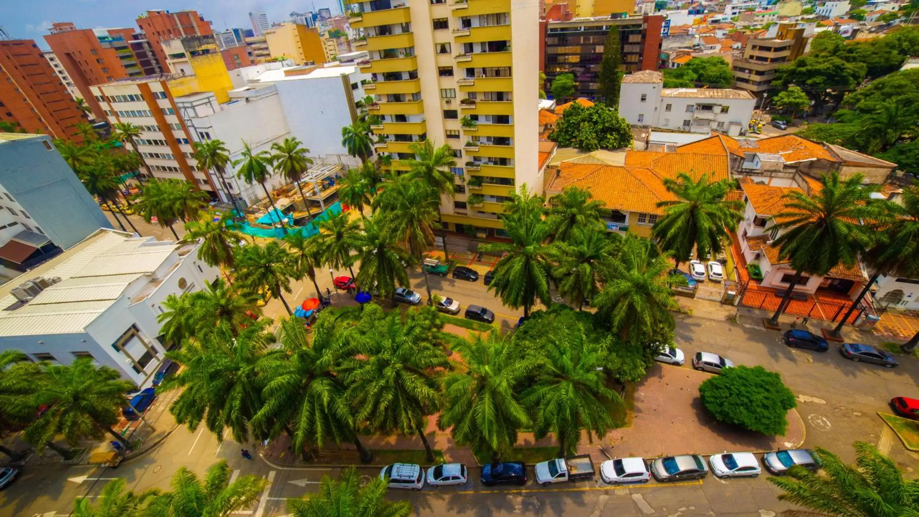 Street view, Bird's-eye View in Azor Hotel Cali Versalles