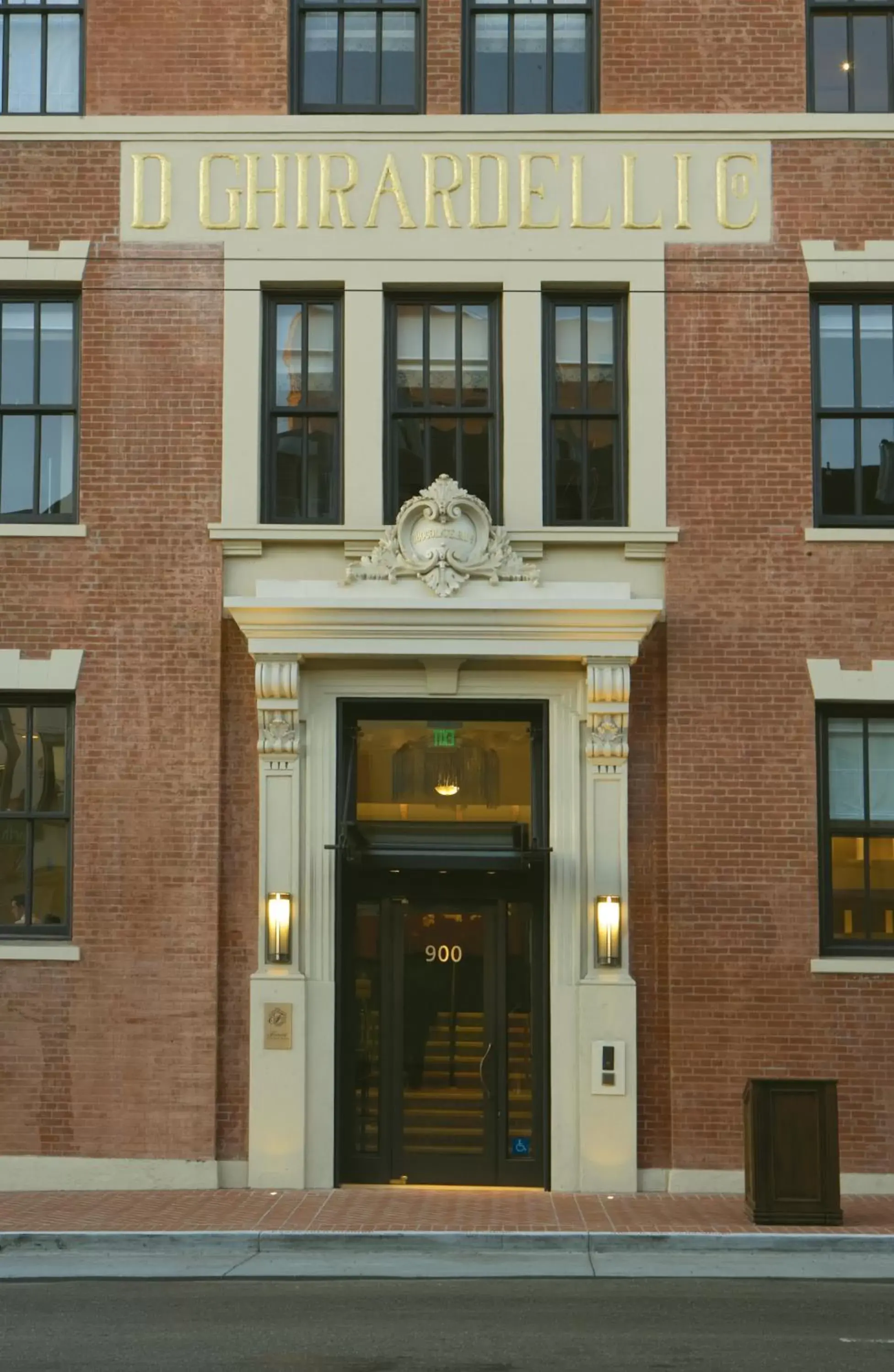 Decorative detail, Property Building in The Fairmont Heritage Place Ghirardelli Square