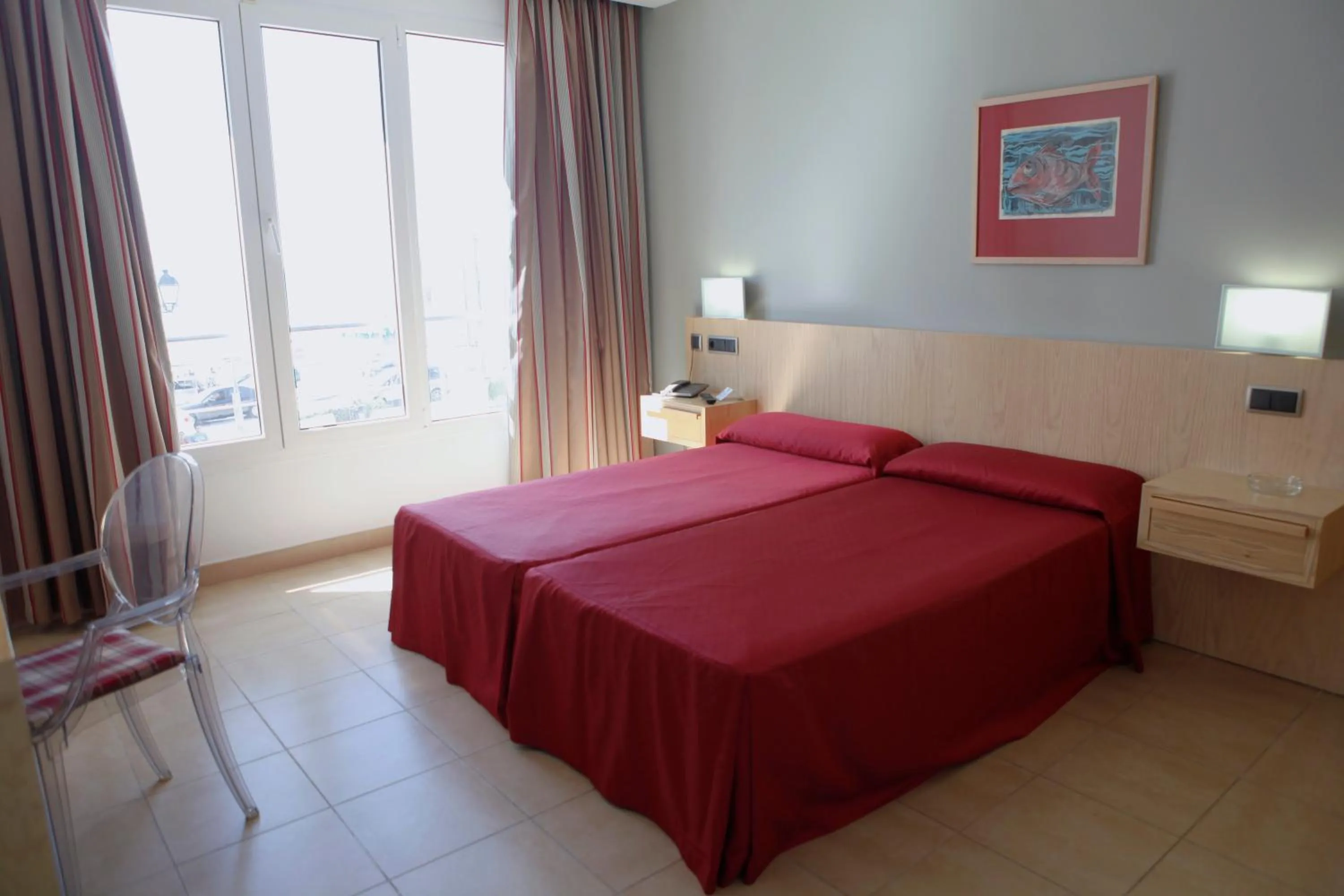 Bedroom, Bed in Hotel Adiafa