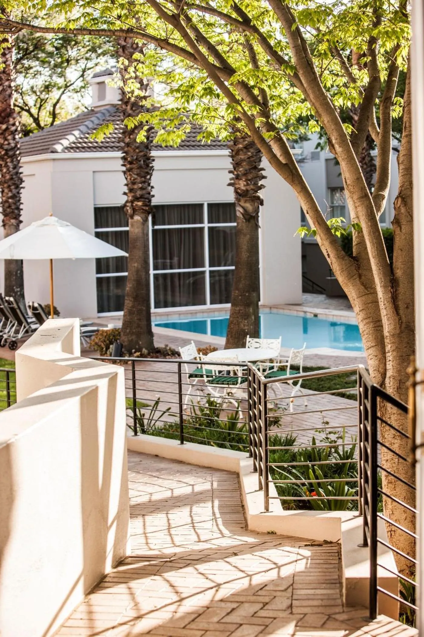 Balcony/Terrace in Garden Court Morningside Sandton