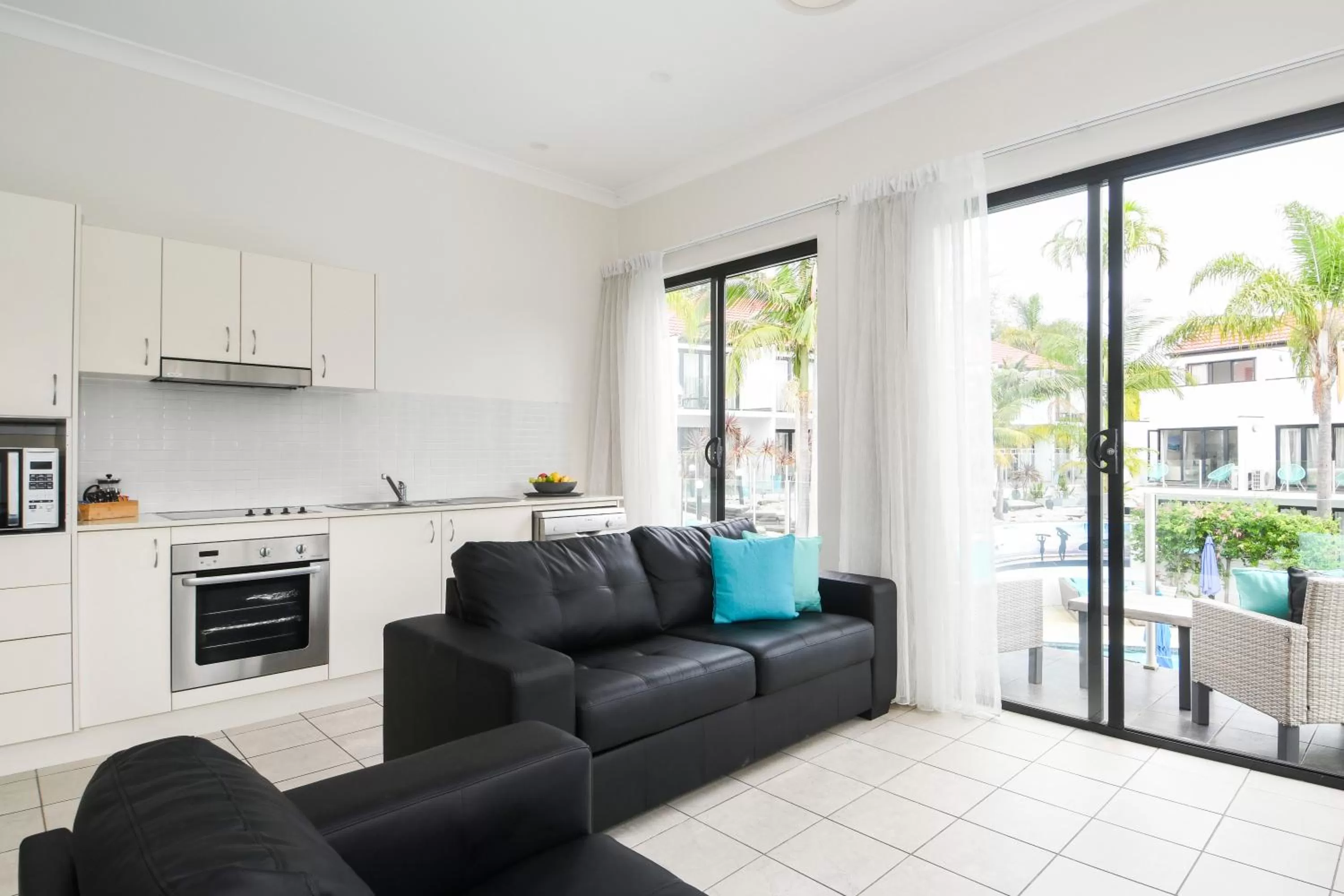 Living room in Terrigal Pacific Coastal Retreat