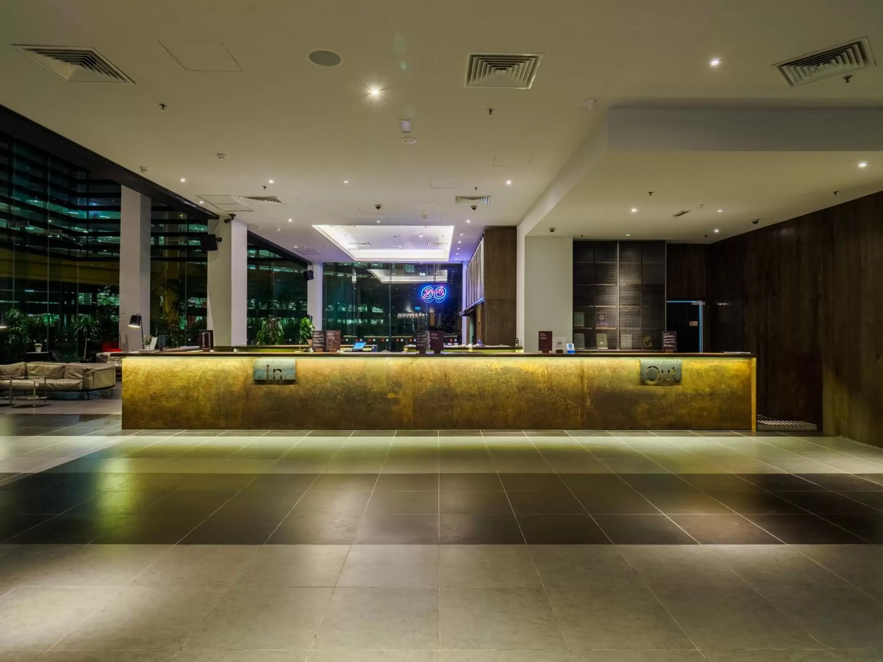 Lobby or reception, Lobby/Reception in Tune Hotel KLIA-KLIA2, Airport Transit Hotel