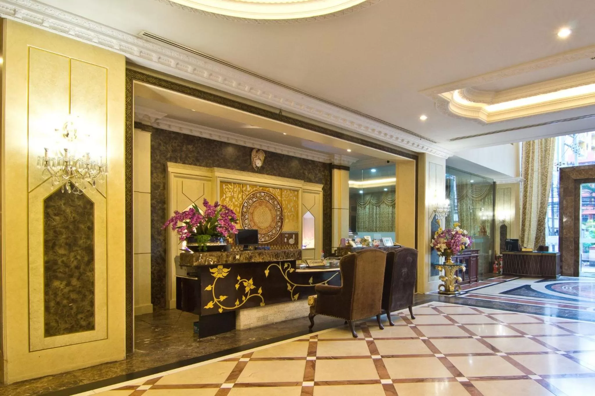 Lobby or reception in LK Royal Suite