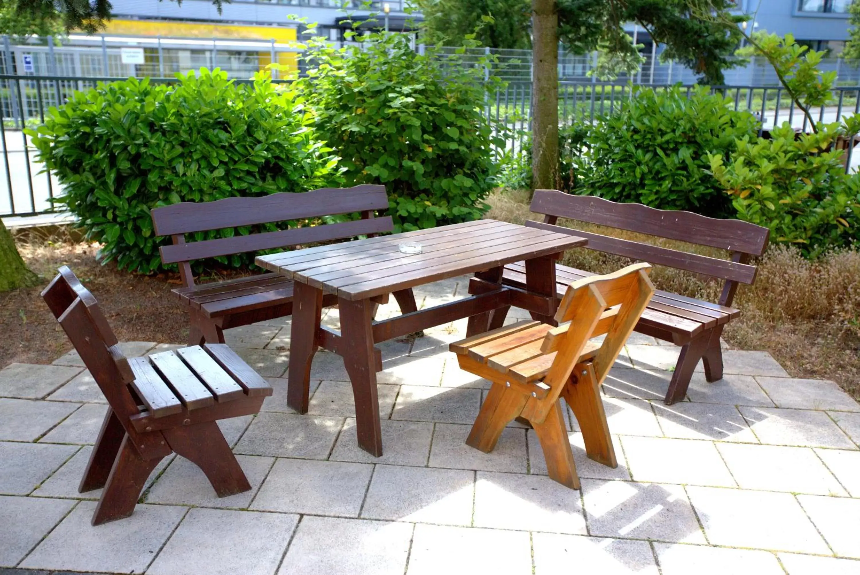 Patio, Patio/Outdoor Area in Airport Hotel Walldorf