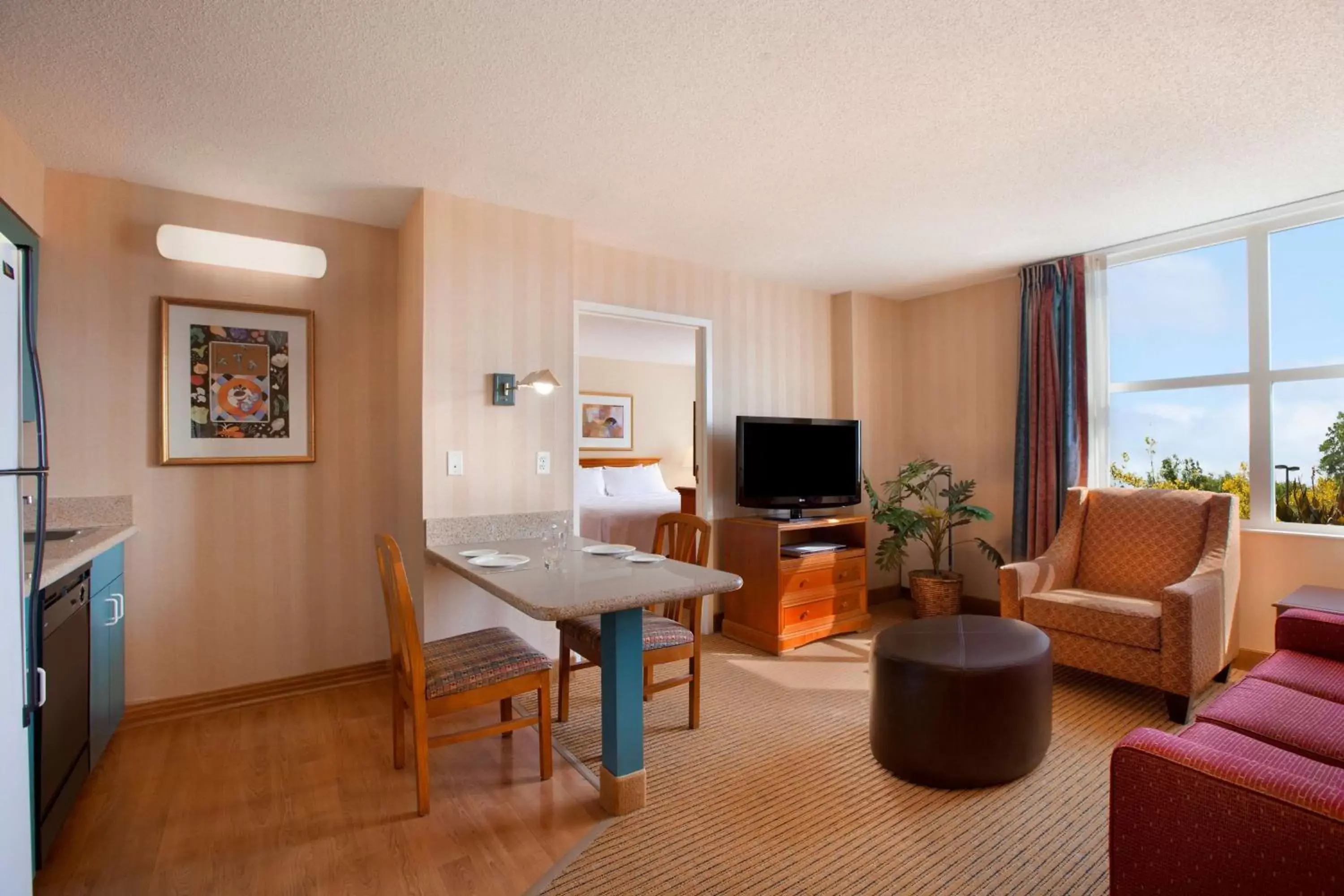 Living room, Seating Area in Homewood Suites by Hilton Falls Church