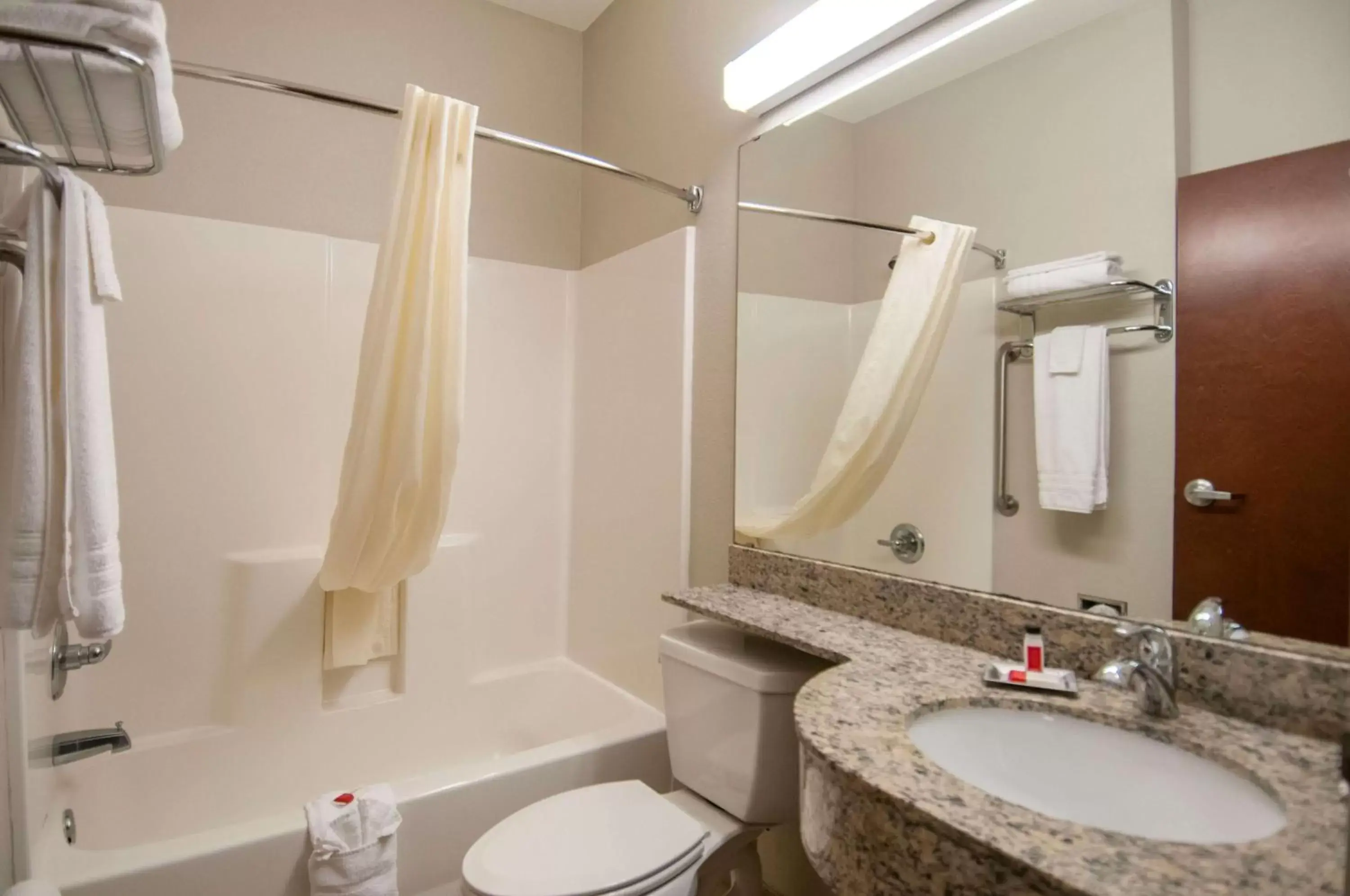 Bathroom in Microtel Inn & Suites by Wyndham Pearl River/Slidell