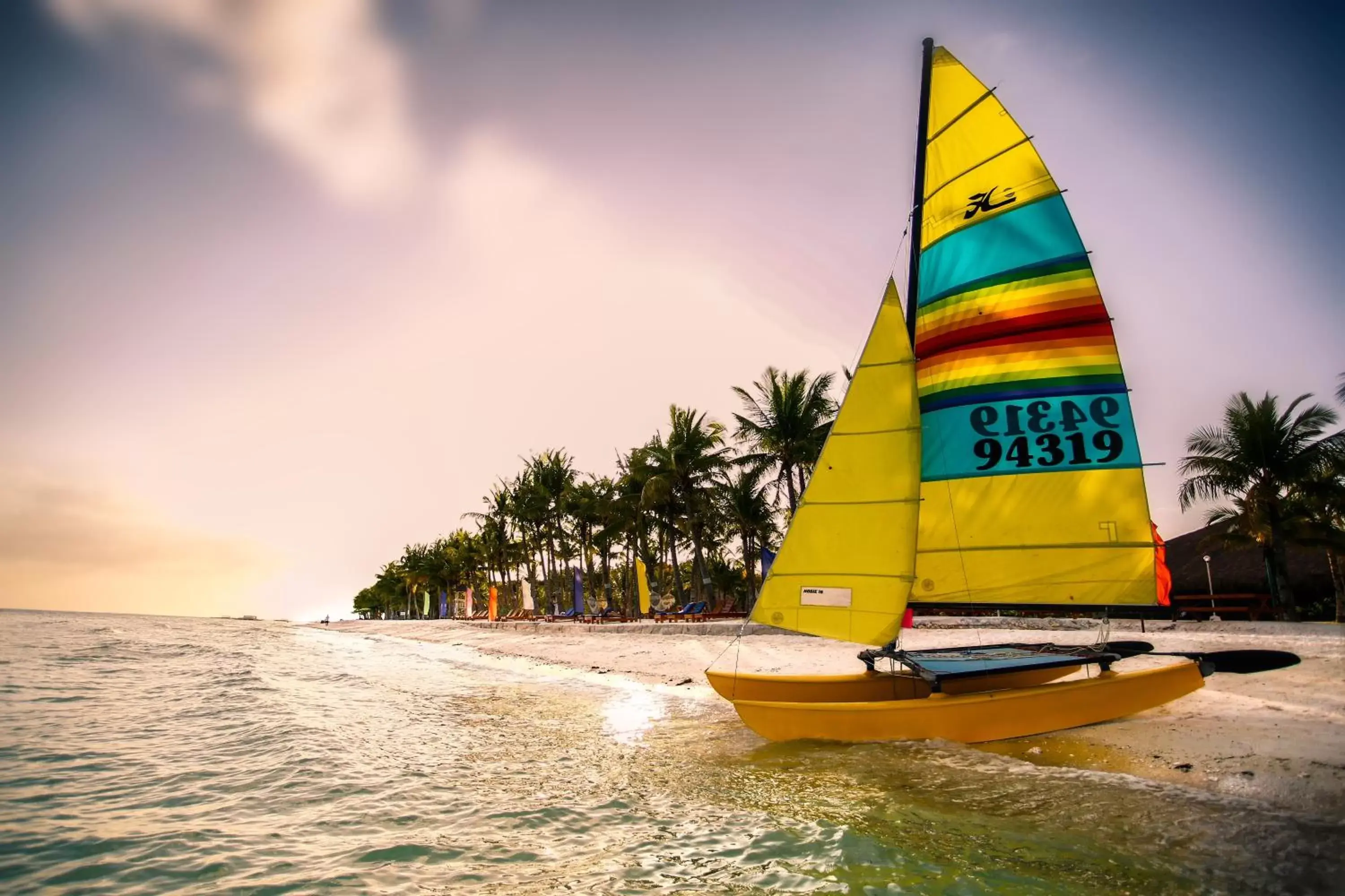 Shower, Windsurfing in Bohol Beach Club