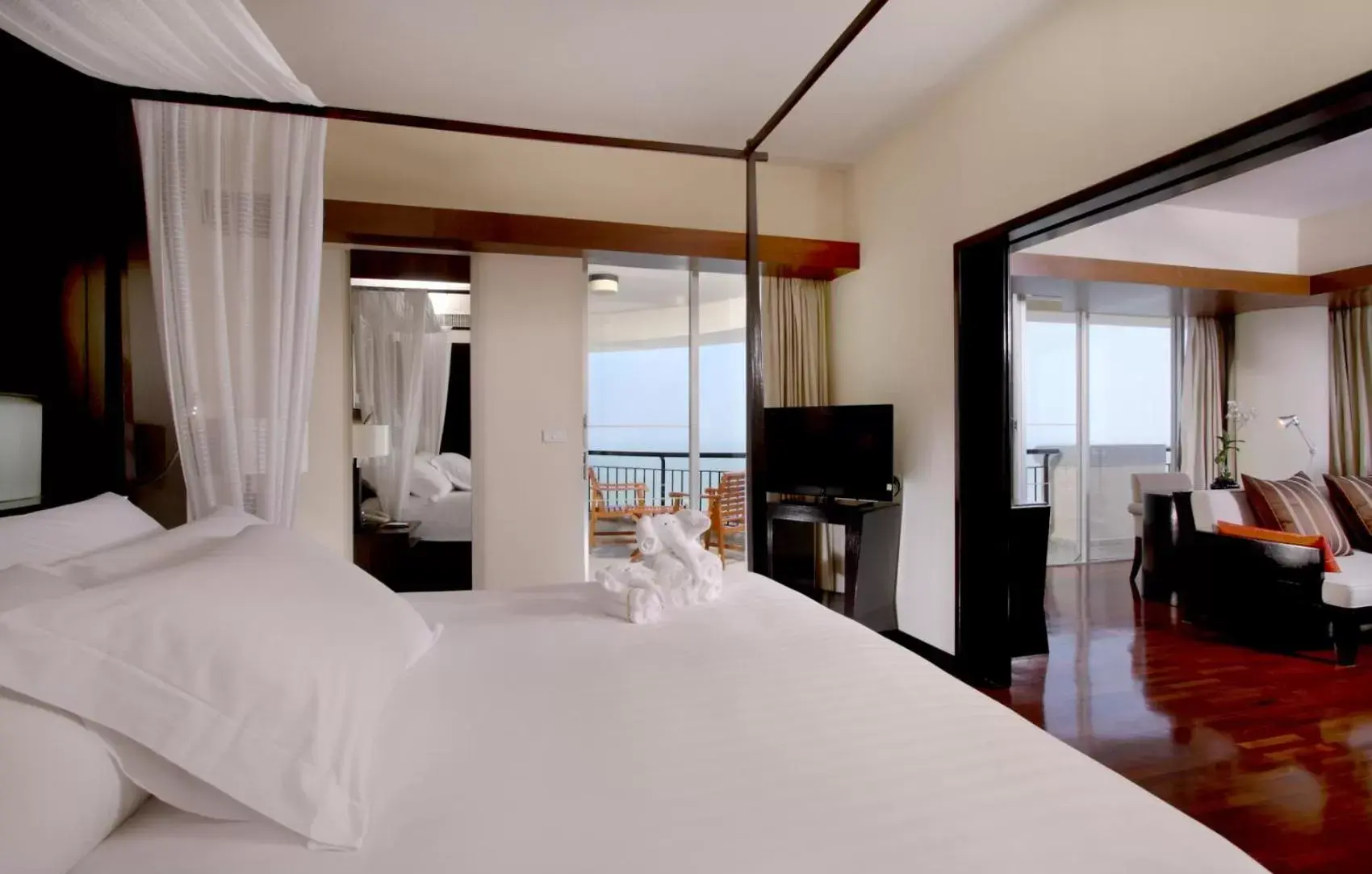 Bedroom in Hilton Hua Hin Resort & Spa